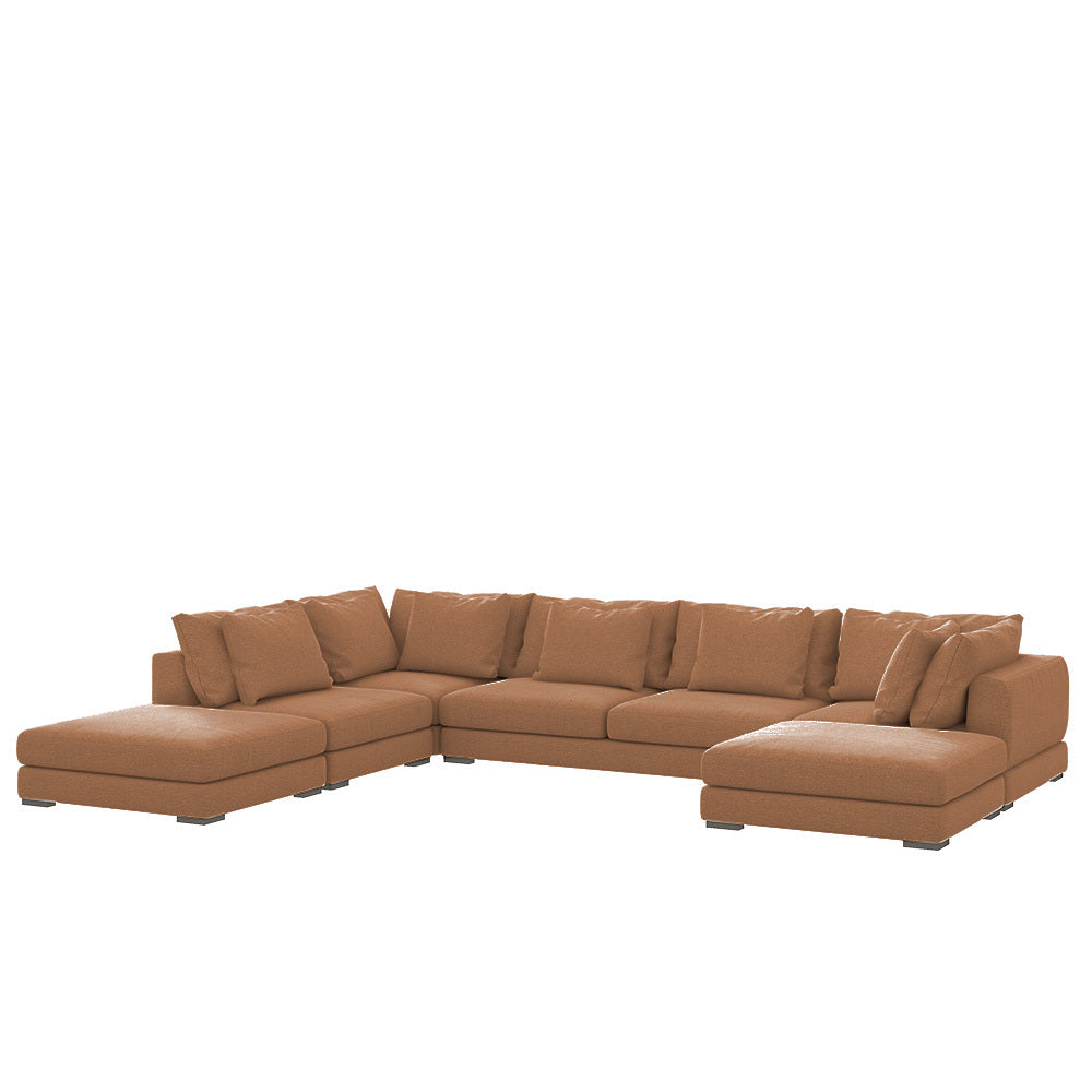 Dīvāna Milia U 87/429/307 cm Storm 54 - N1 Home