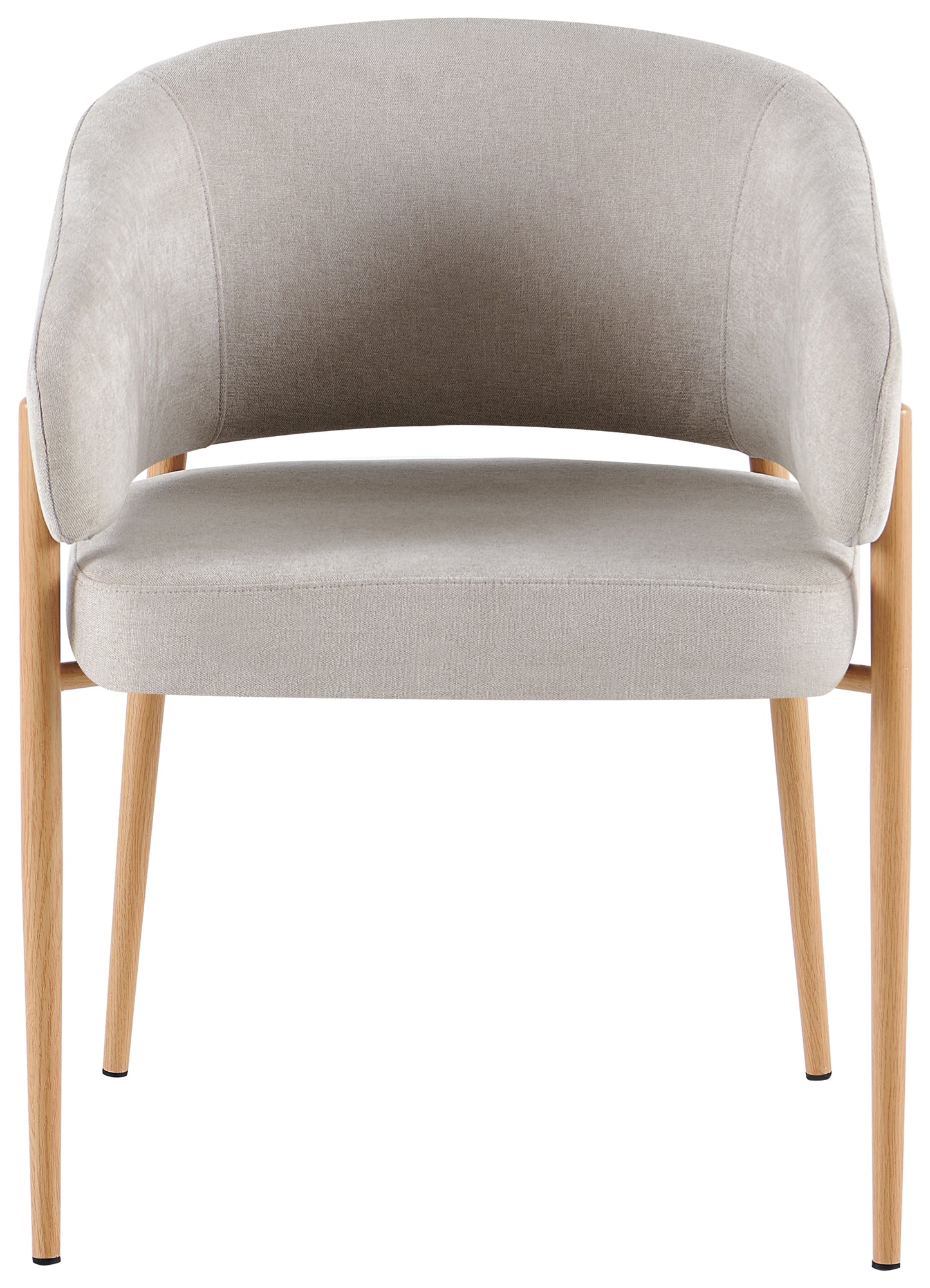 Krēsls Resil 57/82/58 cm gaiši bēšs/ozols