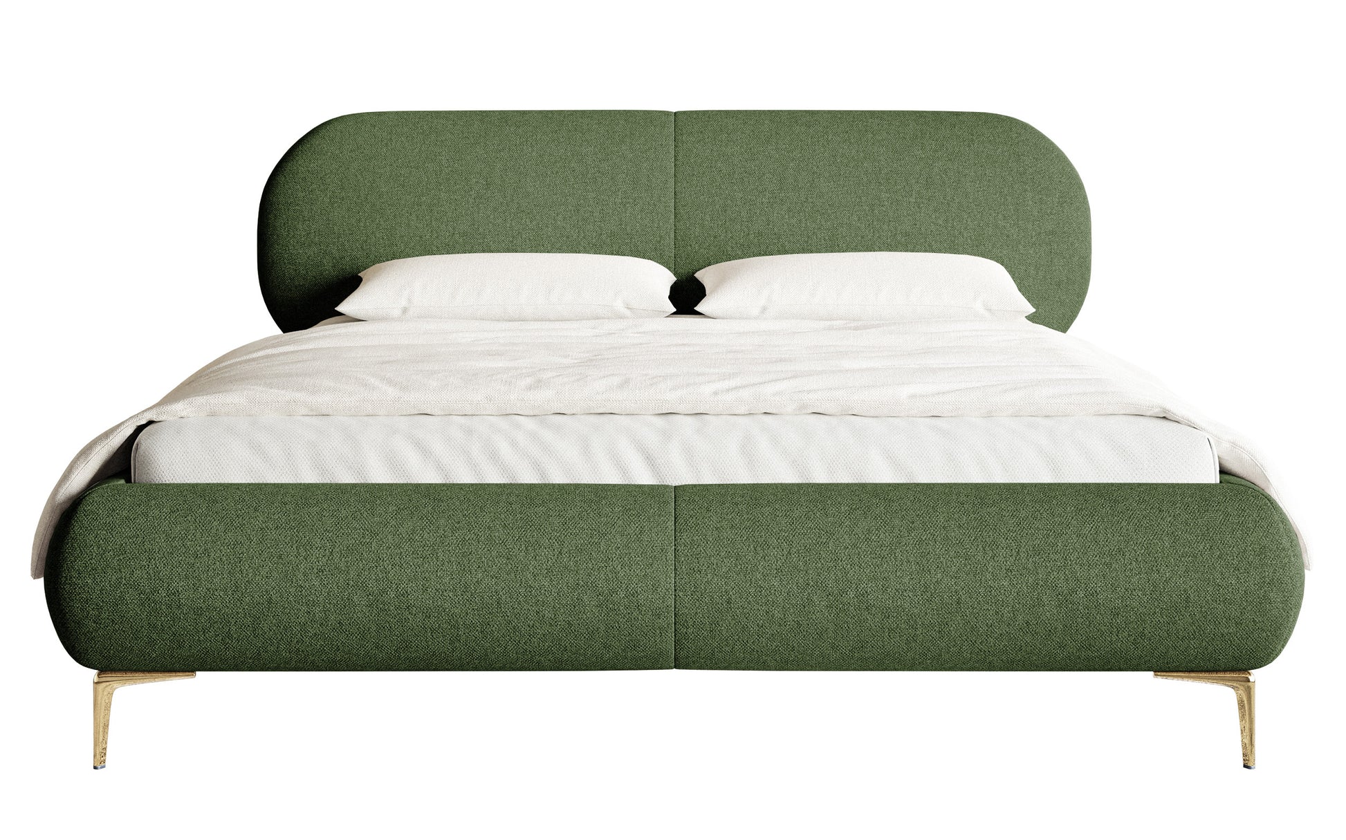 Gulta Valeo 140/160/180x 200 cm Toronto 13 (Lech), zelta kājas - N1 Home