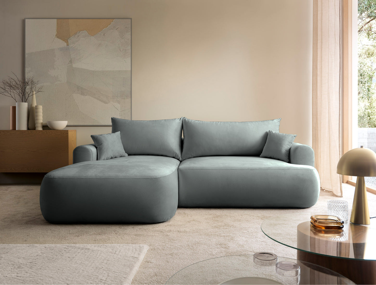 Dīvāns Ovors 260/93/165 cm Piano 14 - N1 Home