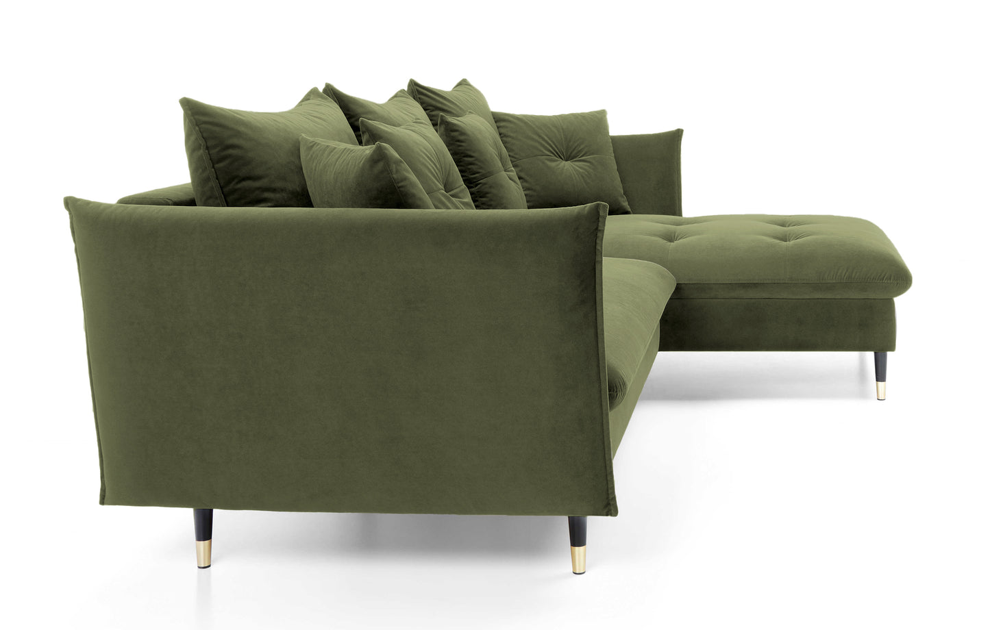 Dīvāns Bazlam 91/258/167 cm Matt Velvet 38 - N1 Home