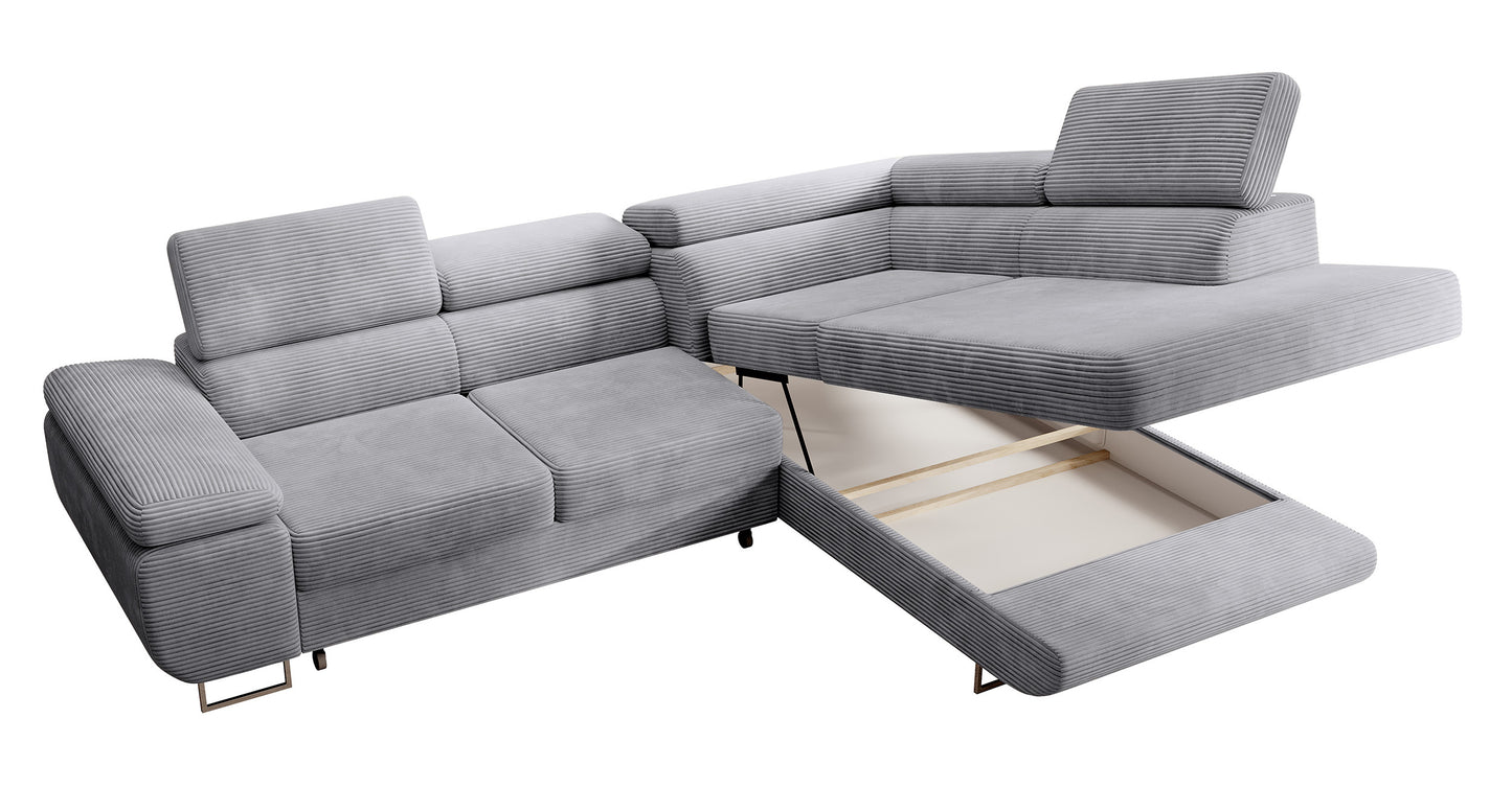 Dīvāns Steva 90/275/203 cm Poso 55 - N1 Home