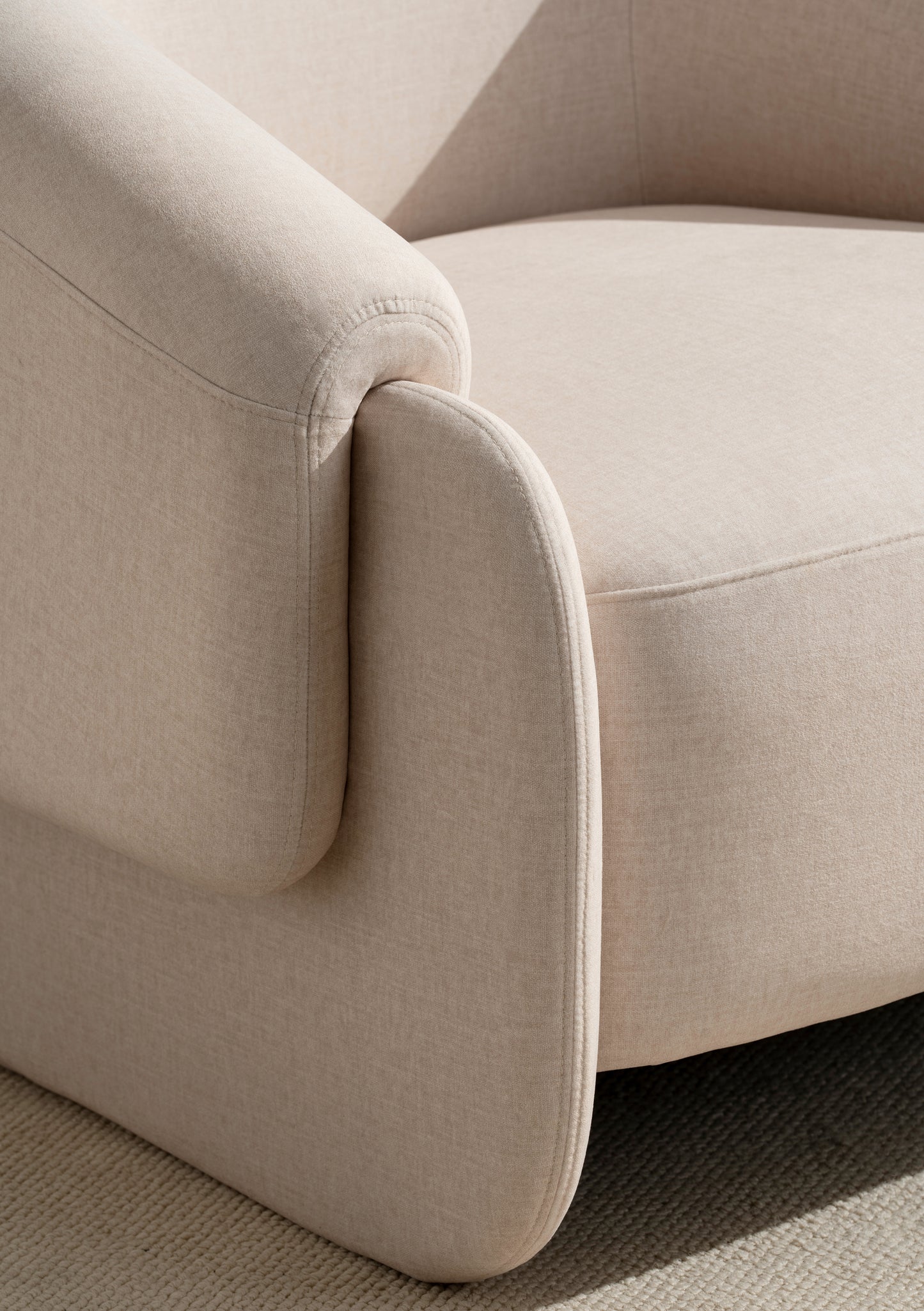 Krēsls Losko 71/90/83,5 cm krēms - N1 Home