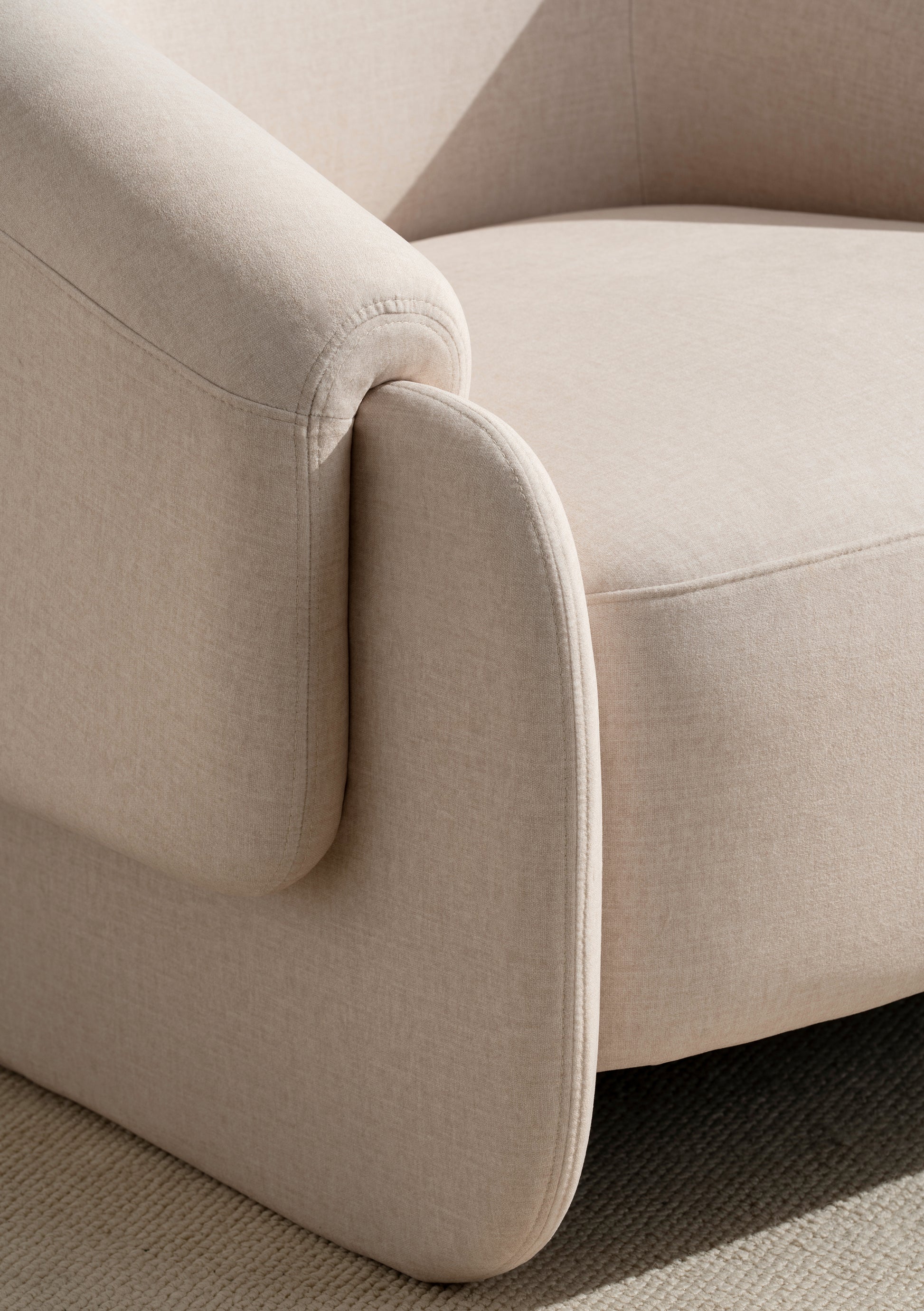 Krēsls Losko 71/90/83,5 cm krēms - N1 Home