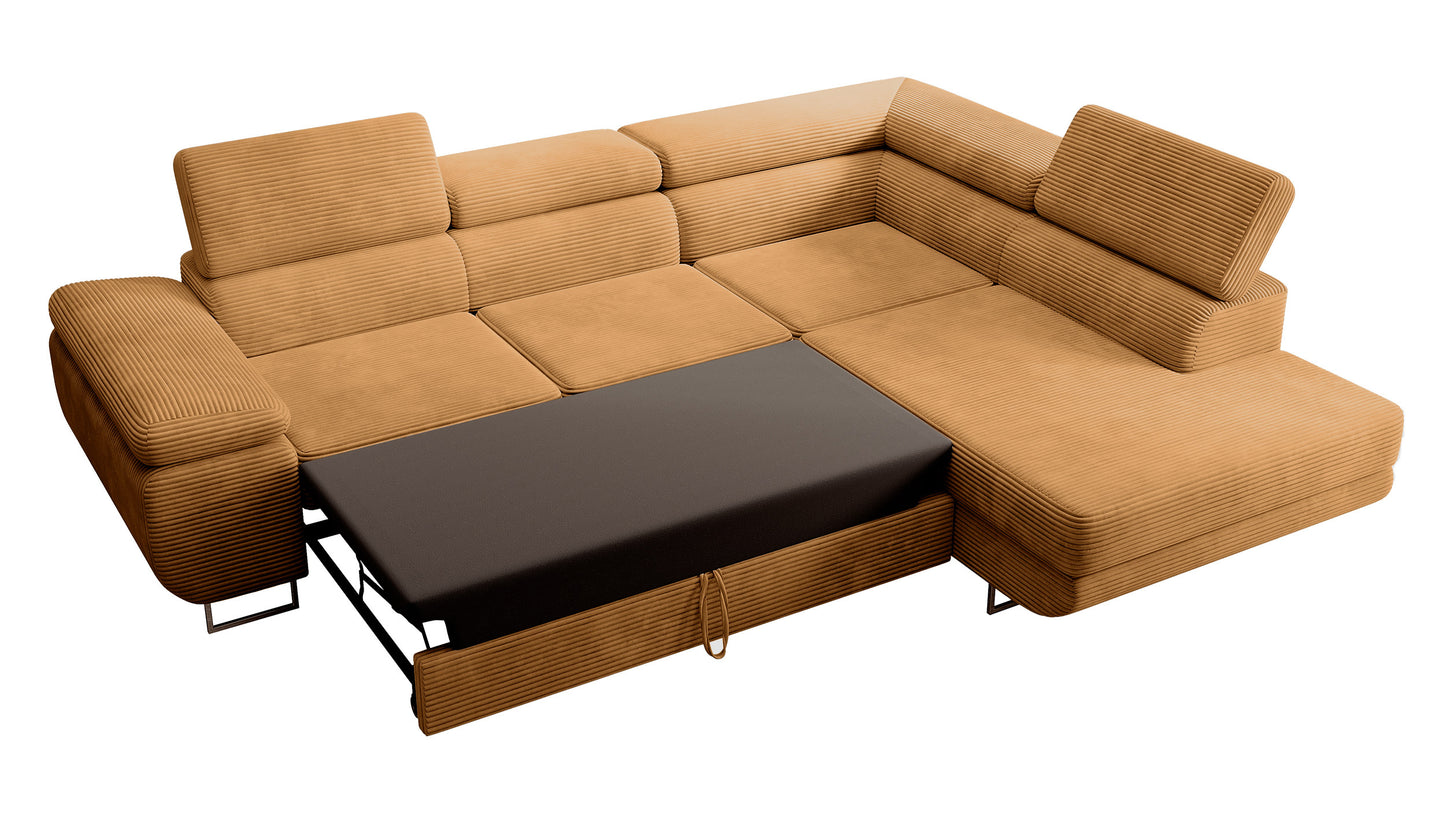 Dīvāns Steva 90/275/203 cm Poso 01 - N1 Home