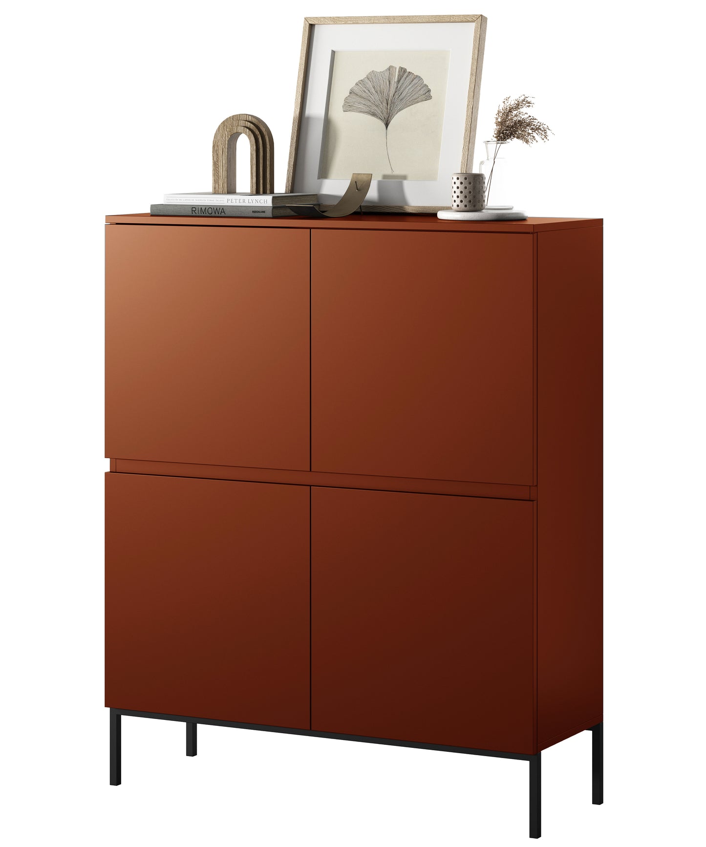 Kumode Bommo 100/122/35 cm terrakota - N1 Home