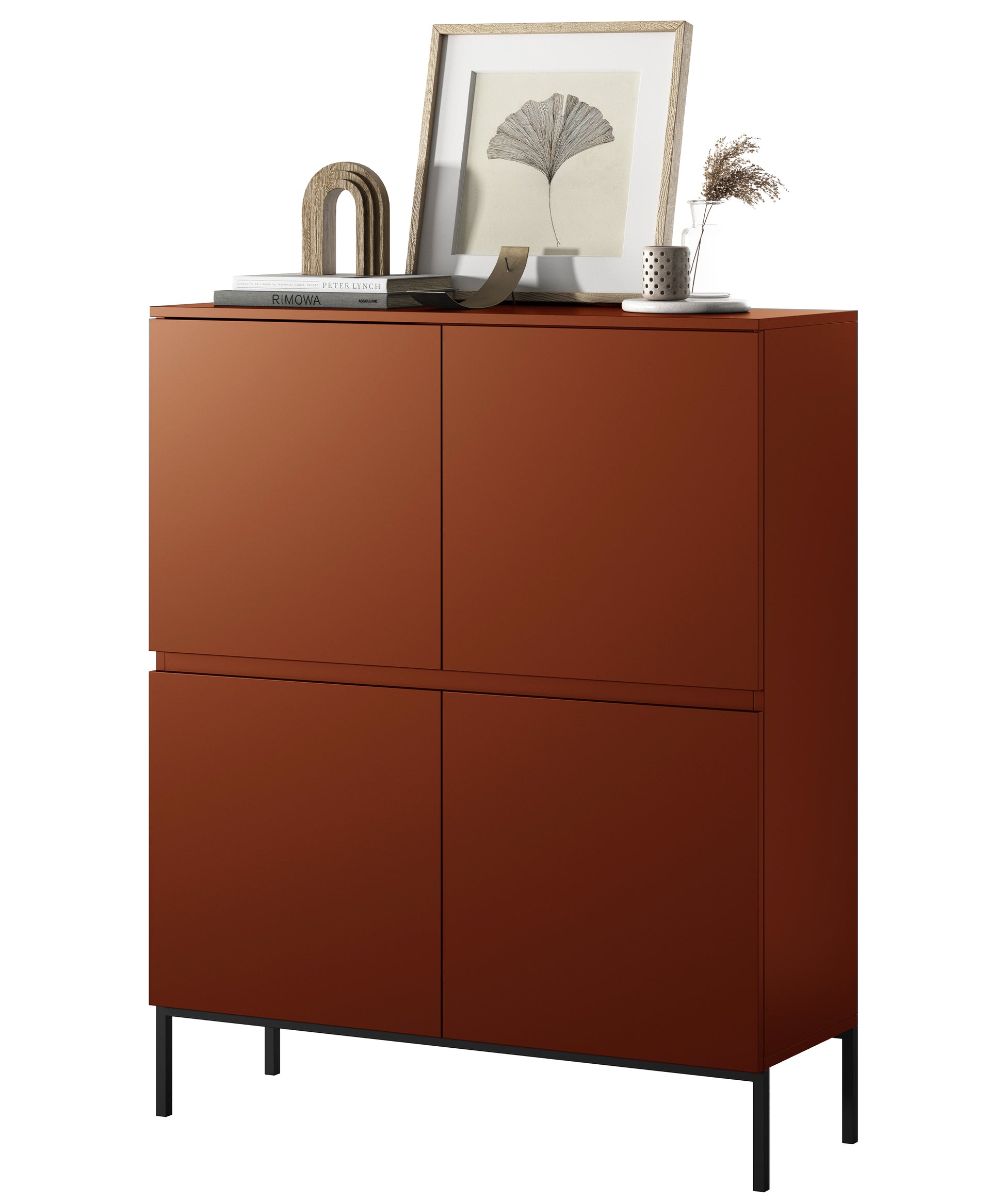 Kumode Bommo 100/122/35 cm terrakota - N1 Home