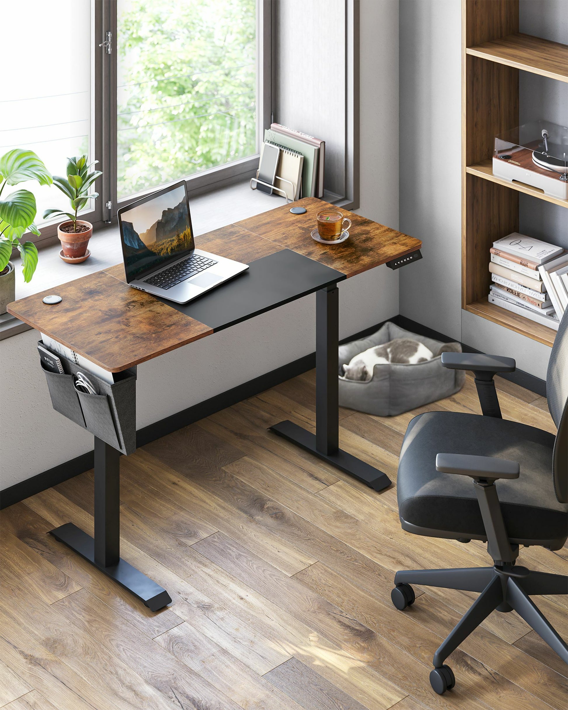 Elektriski regulējams rakstāmgalds TL 140 x 60 x 72-120 cm - N1 Home