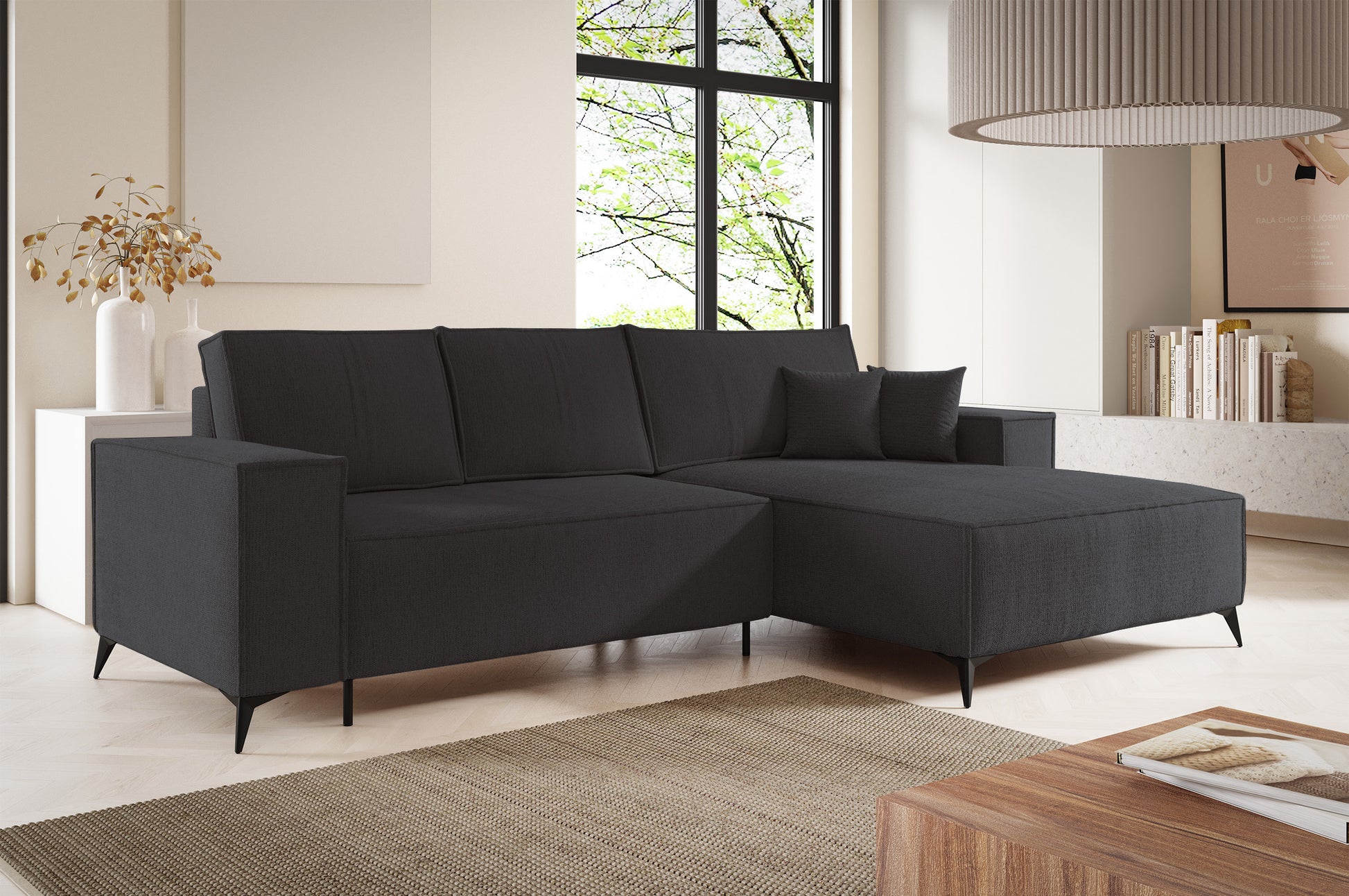 Dīvāns Hendrik 294/81/185 cm Aragon 97 - N1 Home