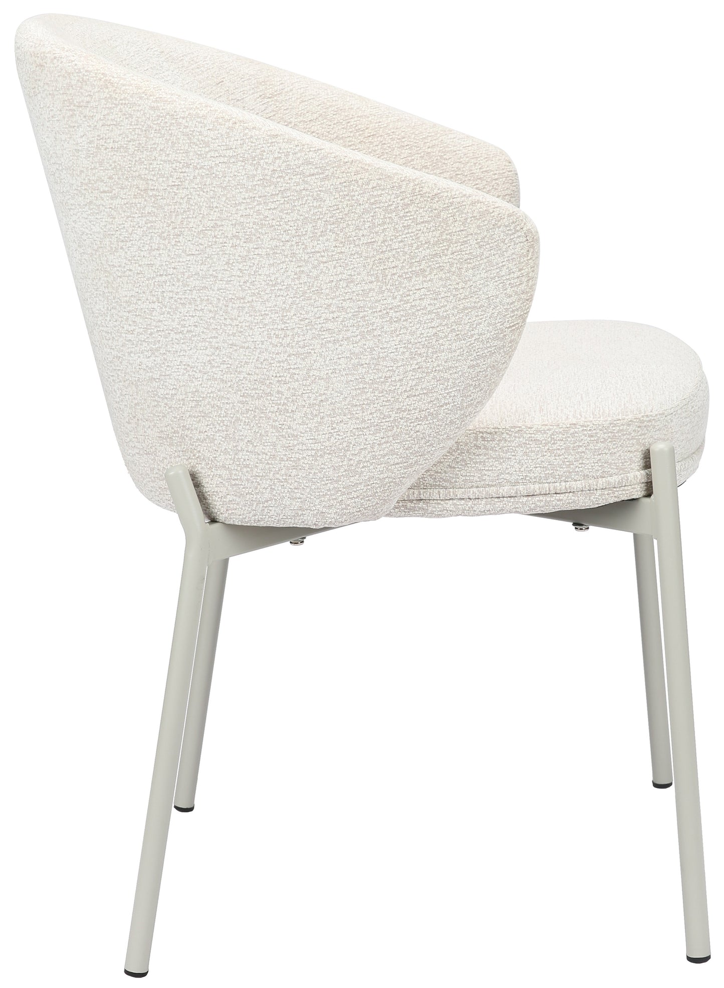 Krēsls Atisy 76.5/56/46 cm gaiši bēšs - N1 Home