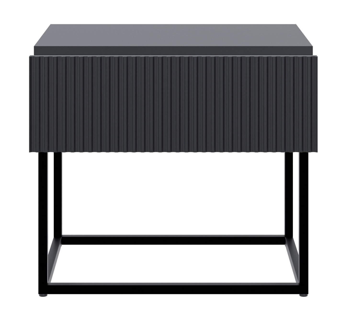 Naktsskapis Velda 50/44/35 cm melns/melns