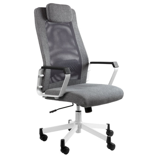 Krēsls GF 109/58/60 cm pelēks/hroms - N1 Home