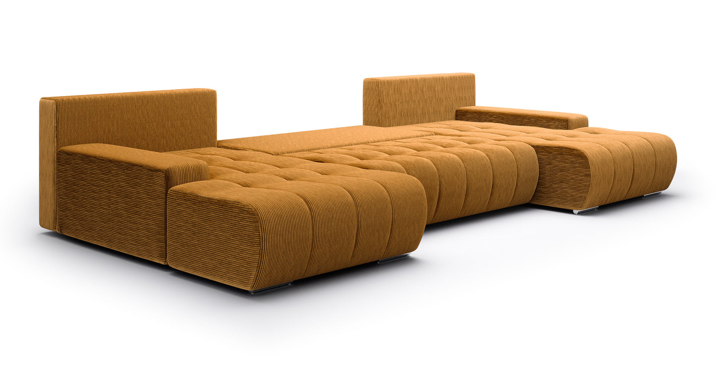 Dīvāns Magli U 85/350/185 cm Poso 01