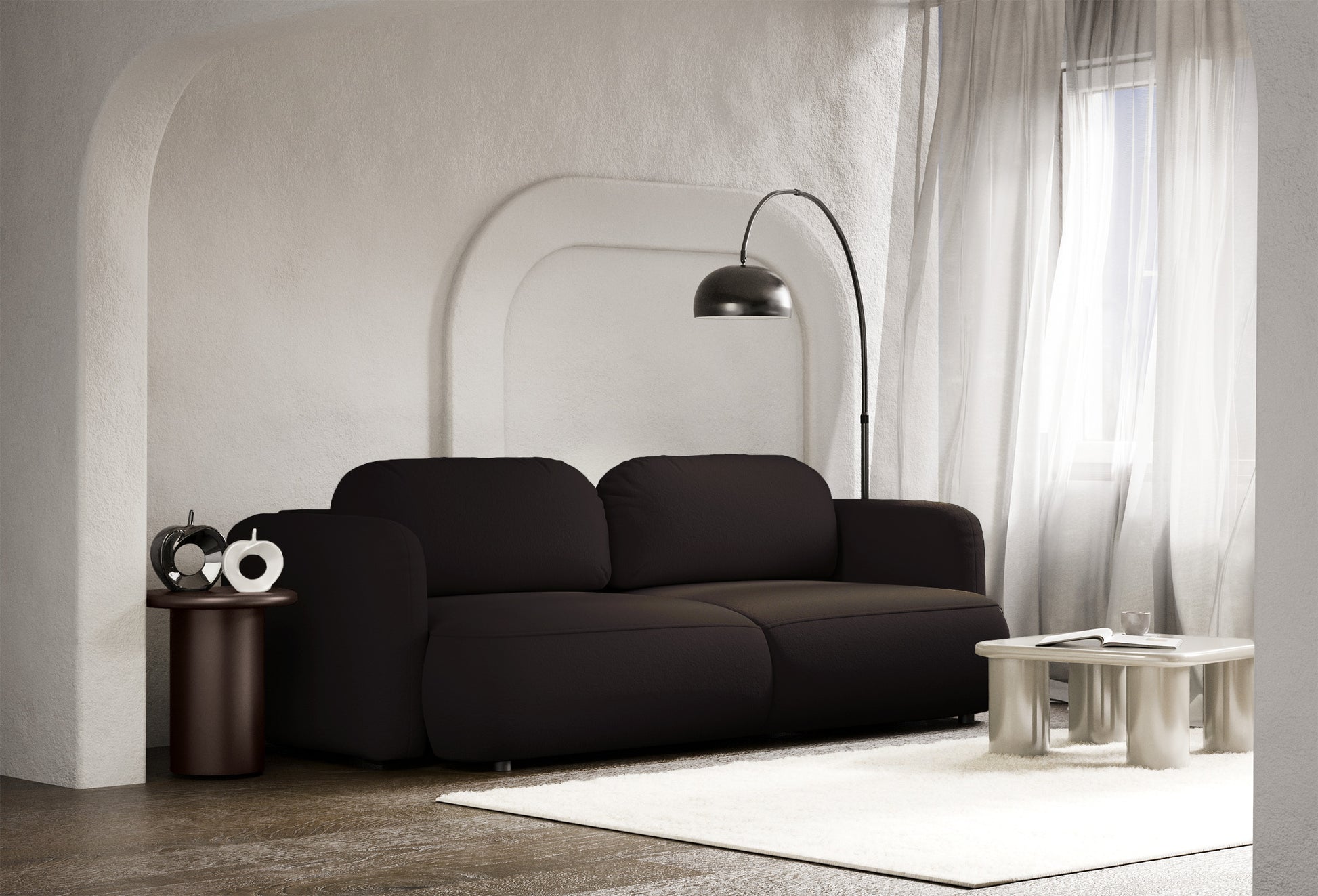 Dīvāns Tvors 82/253/110 cm Flow 01 - N1 Home