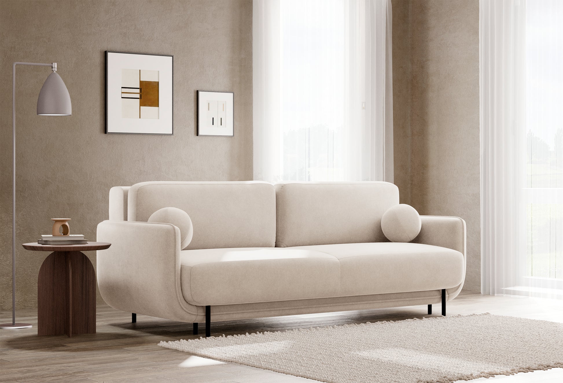 Dīvāns Oplar 236/95/96 cm Polo 872 - N1 Home