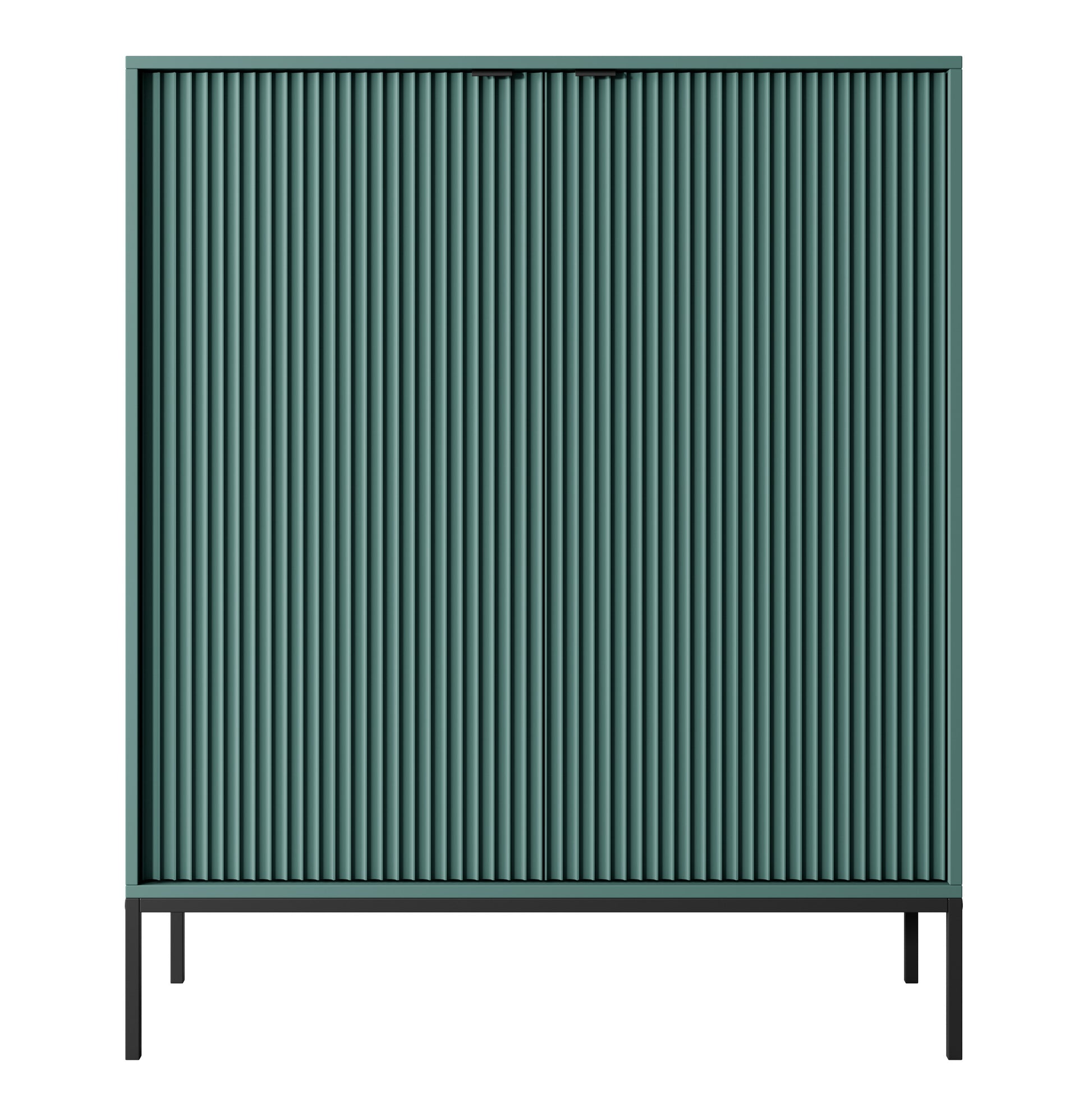 Kumode NV 104/125/39 cm olīves/melns - N1 Home