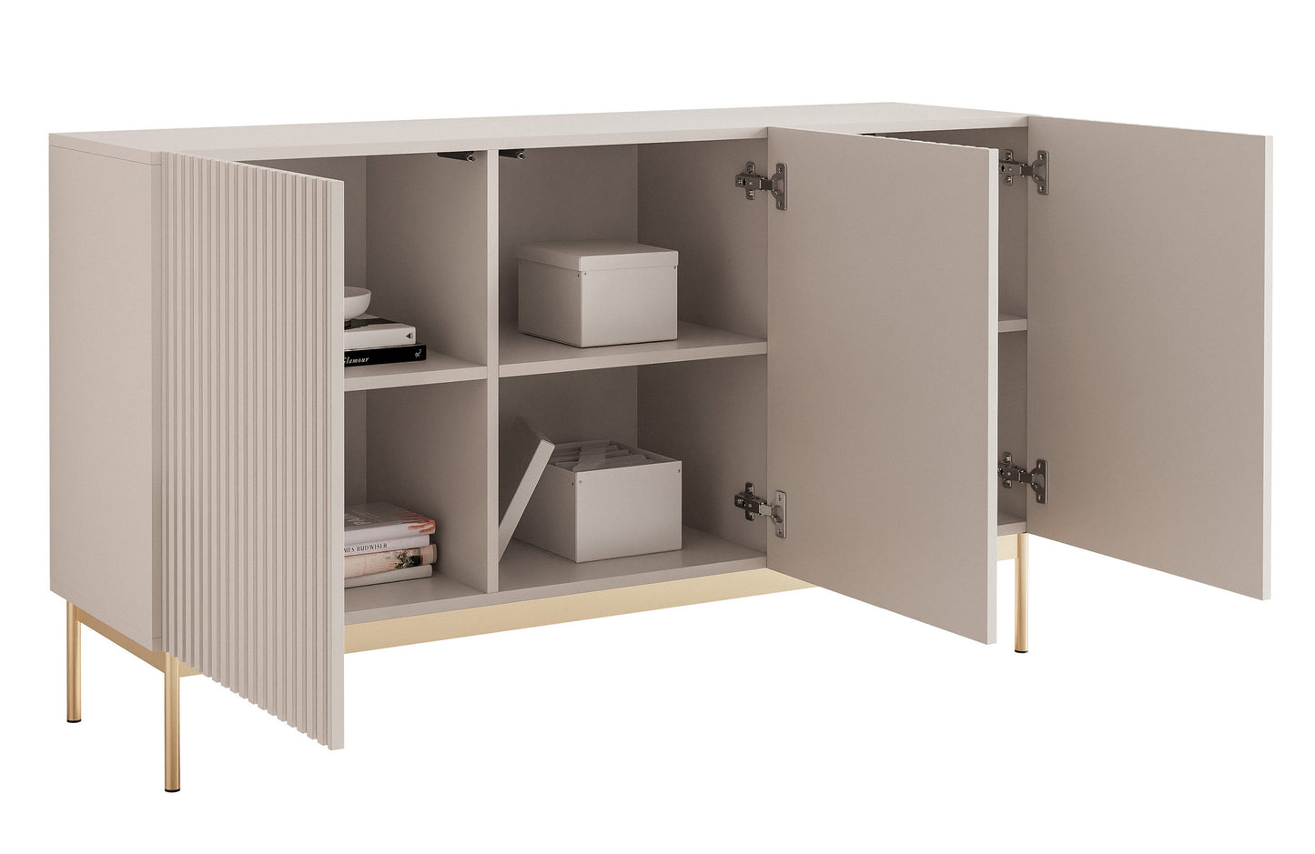 Kumode Linas 138/78/35 cm kašmirs - N1 Home