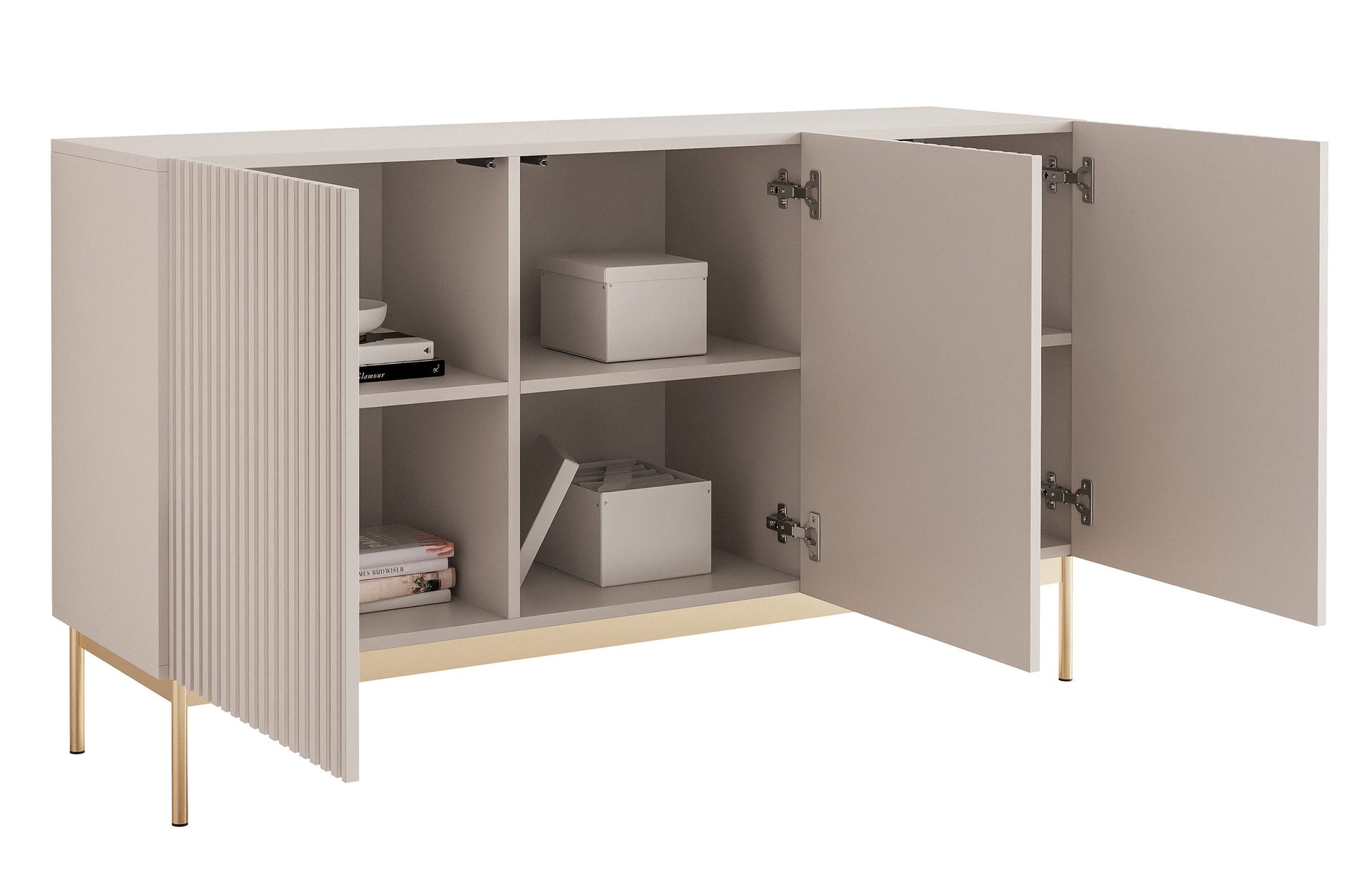 Kumode Linas 138/78/35 cm kašmirs - N1 Home