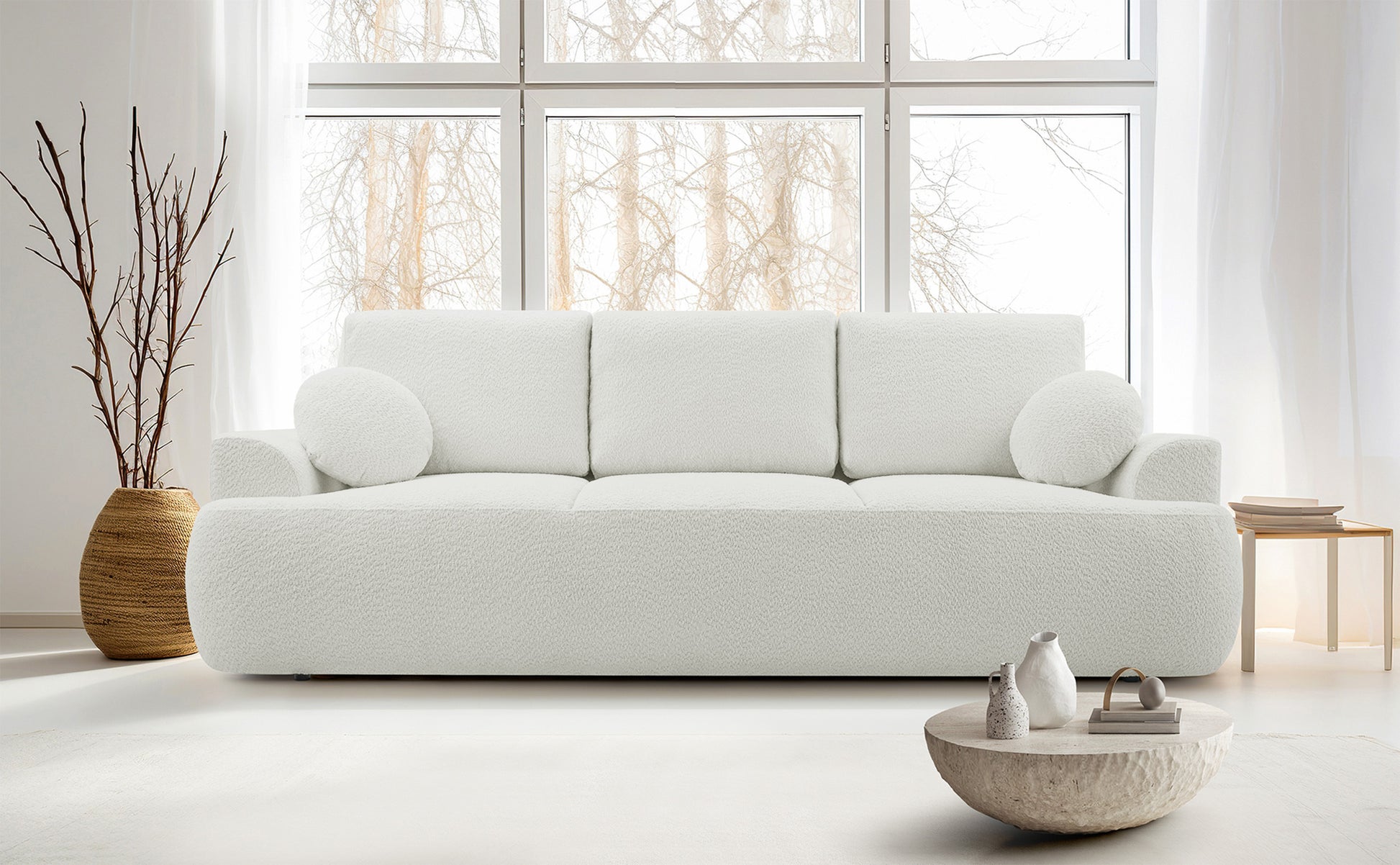 Dīvāns Barlo 94/248/110 cm Coral 65 - N1 Home