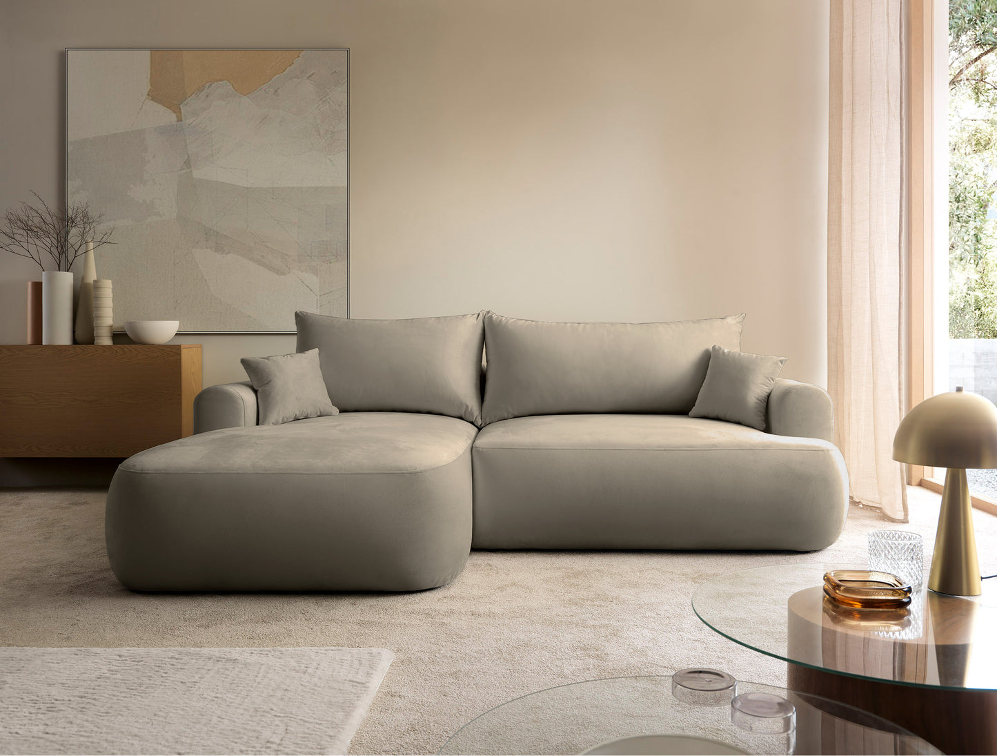 Dīvāns Ovors 260/93/165 cm Piano 04 - N1 Home