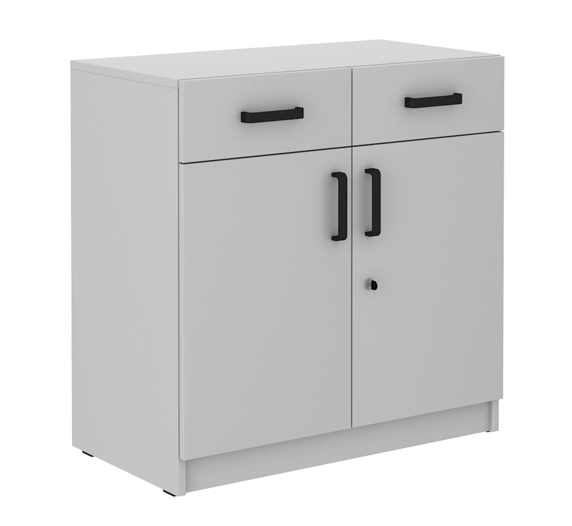 Biroja kumode Stun 81/80/44 cm pelēks - N1 Home