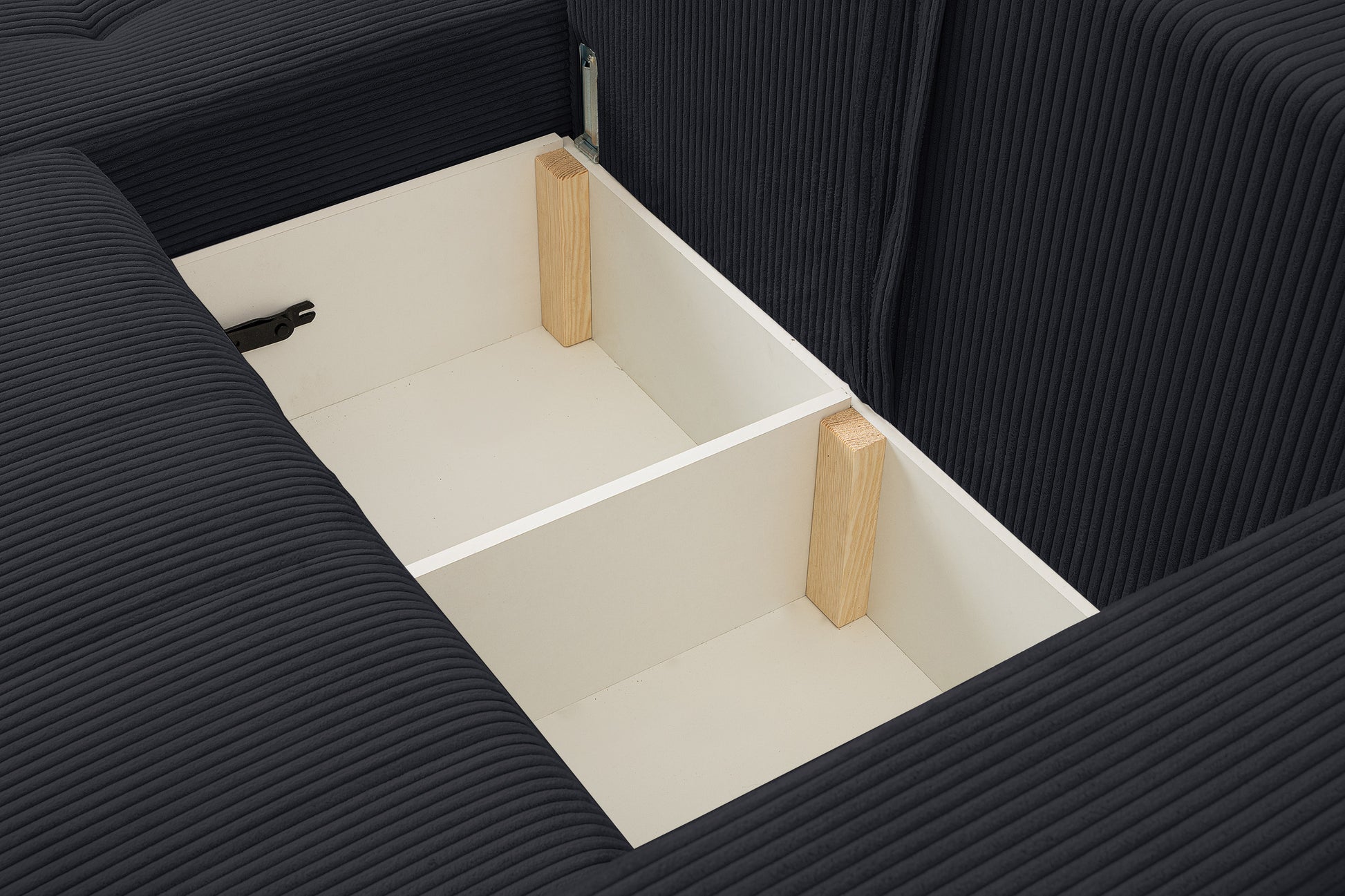 Dīvāns Mailes 86/245/143 cm Poso 34 - N1 Home