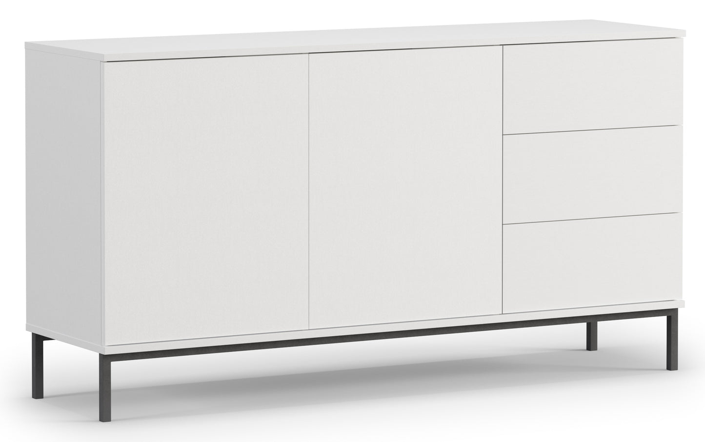 Kumode Polka 80/150/41 cm balts