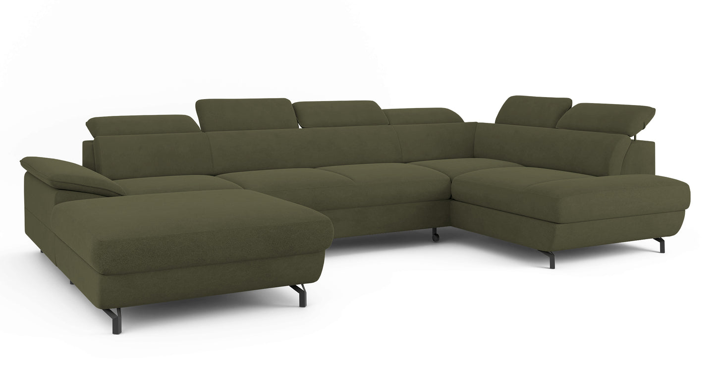 Dīvāns Lamigo U 80/333/203 cm Castel 39