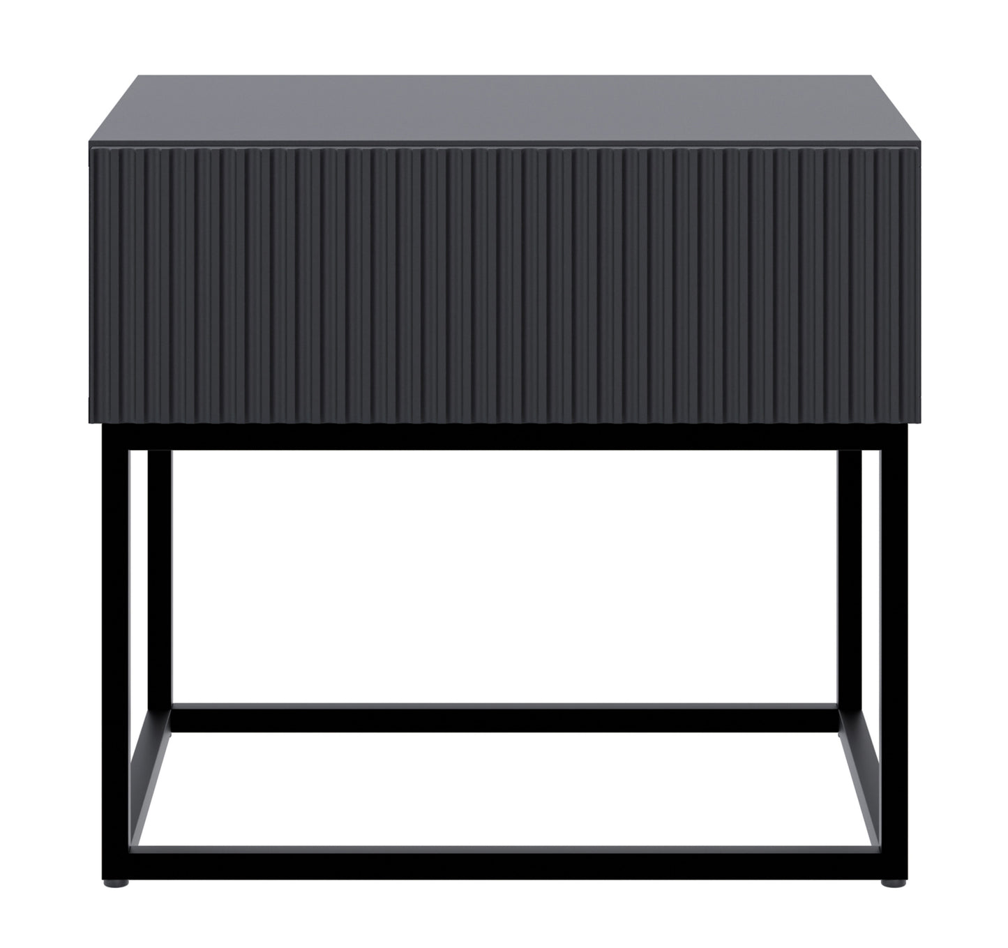 Naktsskapis Velda 50/44/35 cm melns/melns