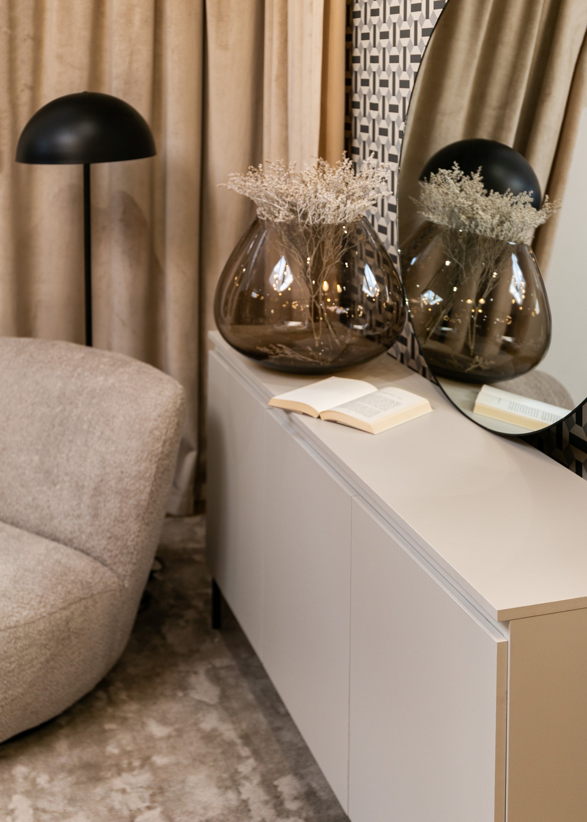 Kumode Bommo 150/75/35 cm kašmirs - N1 Home