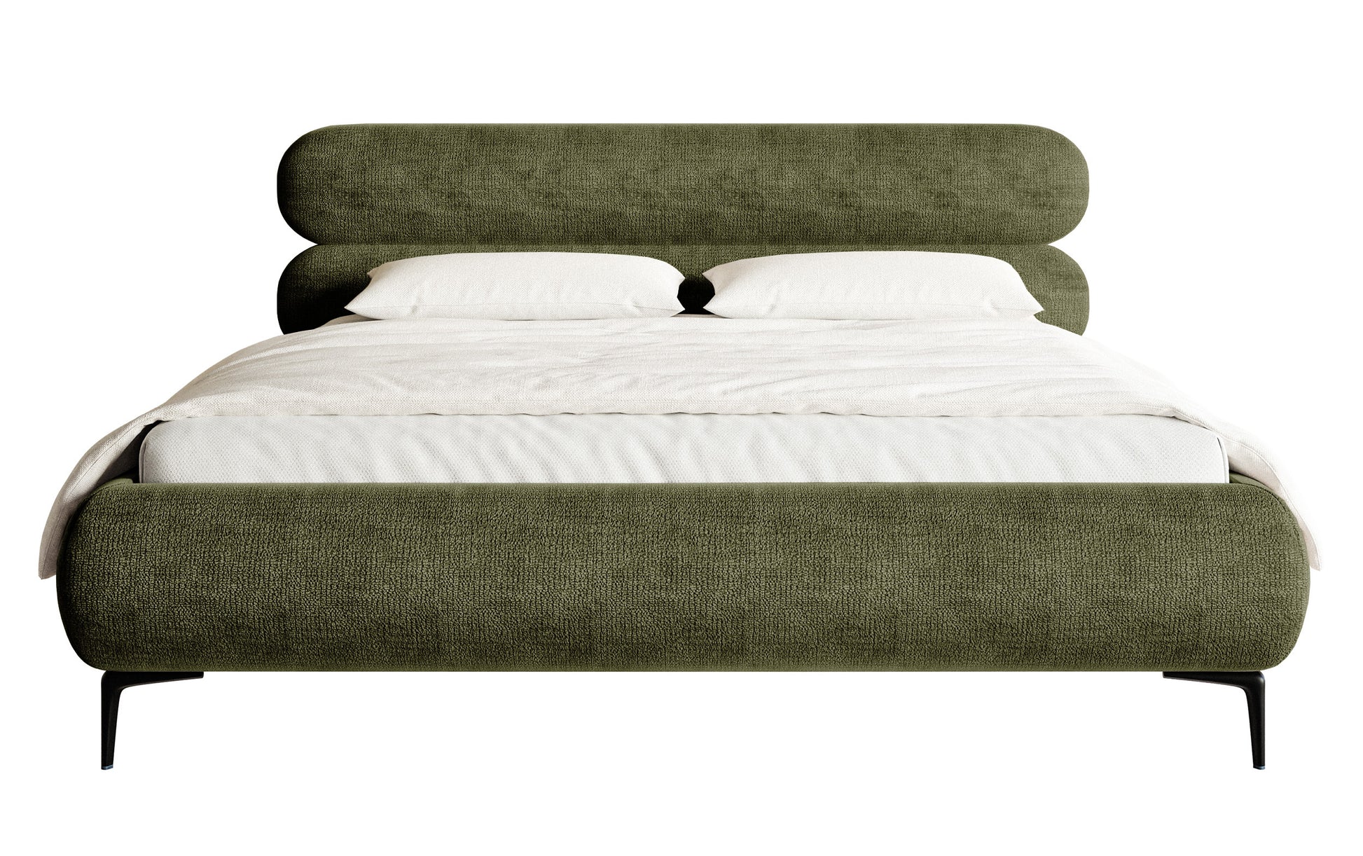 Gulta  Loure 140/160/180x200 cm Perfect Harmony 39/melns kājas - N1 Home