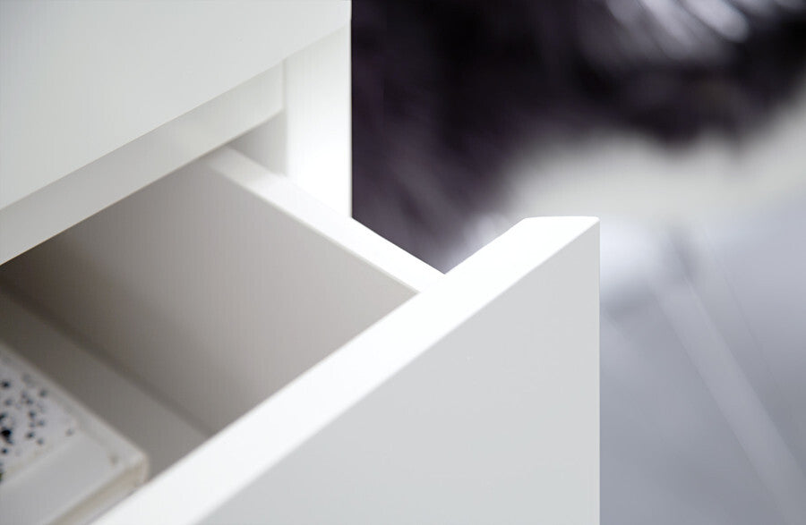 Kumode Brido 102/115/40 cm balts - N1 Home