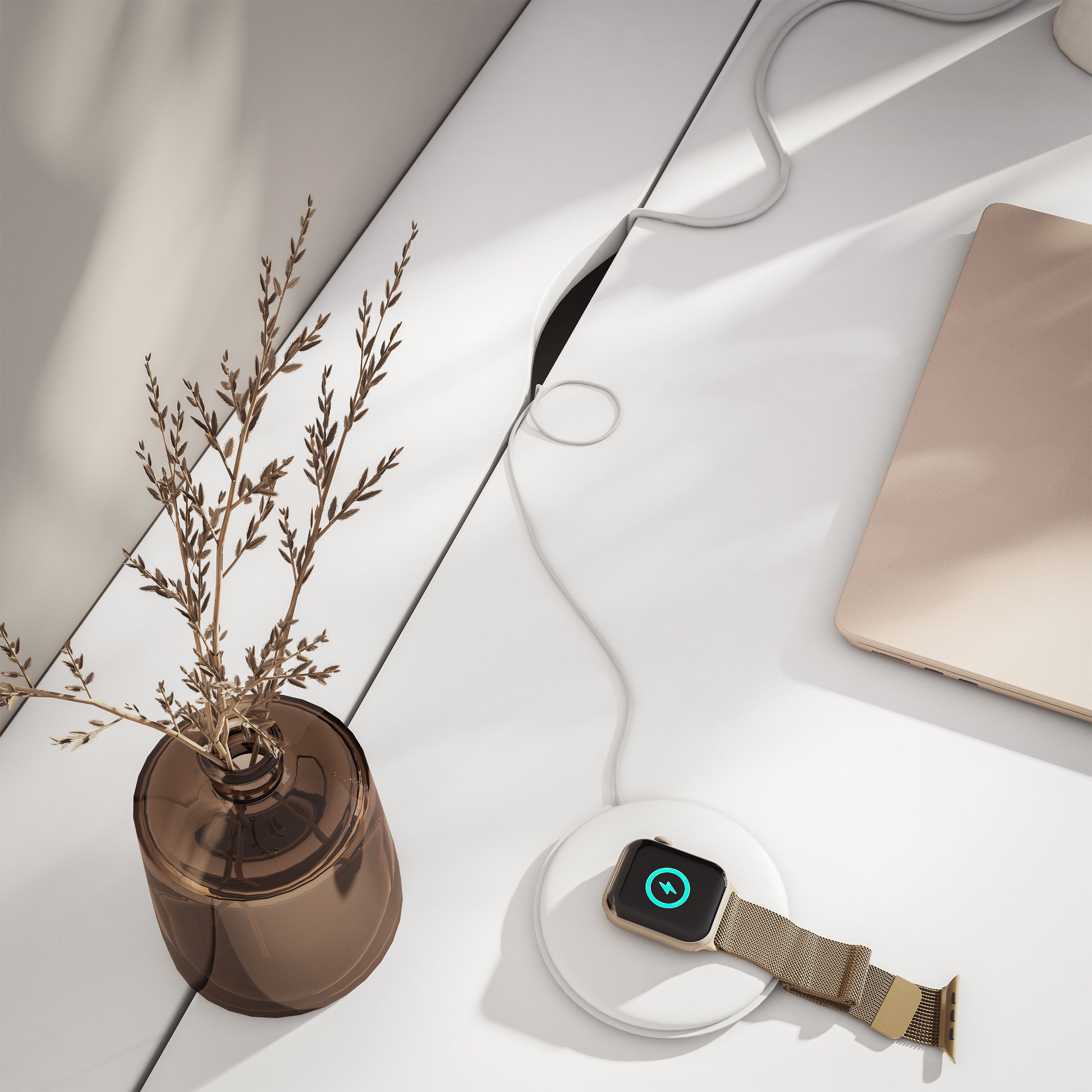 NIPONO Rakstāmgalds 120 cm / 140 cm ar uzglabāšanas vietu, balts - N1 Home