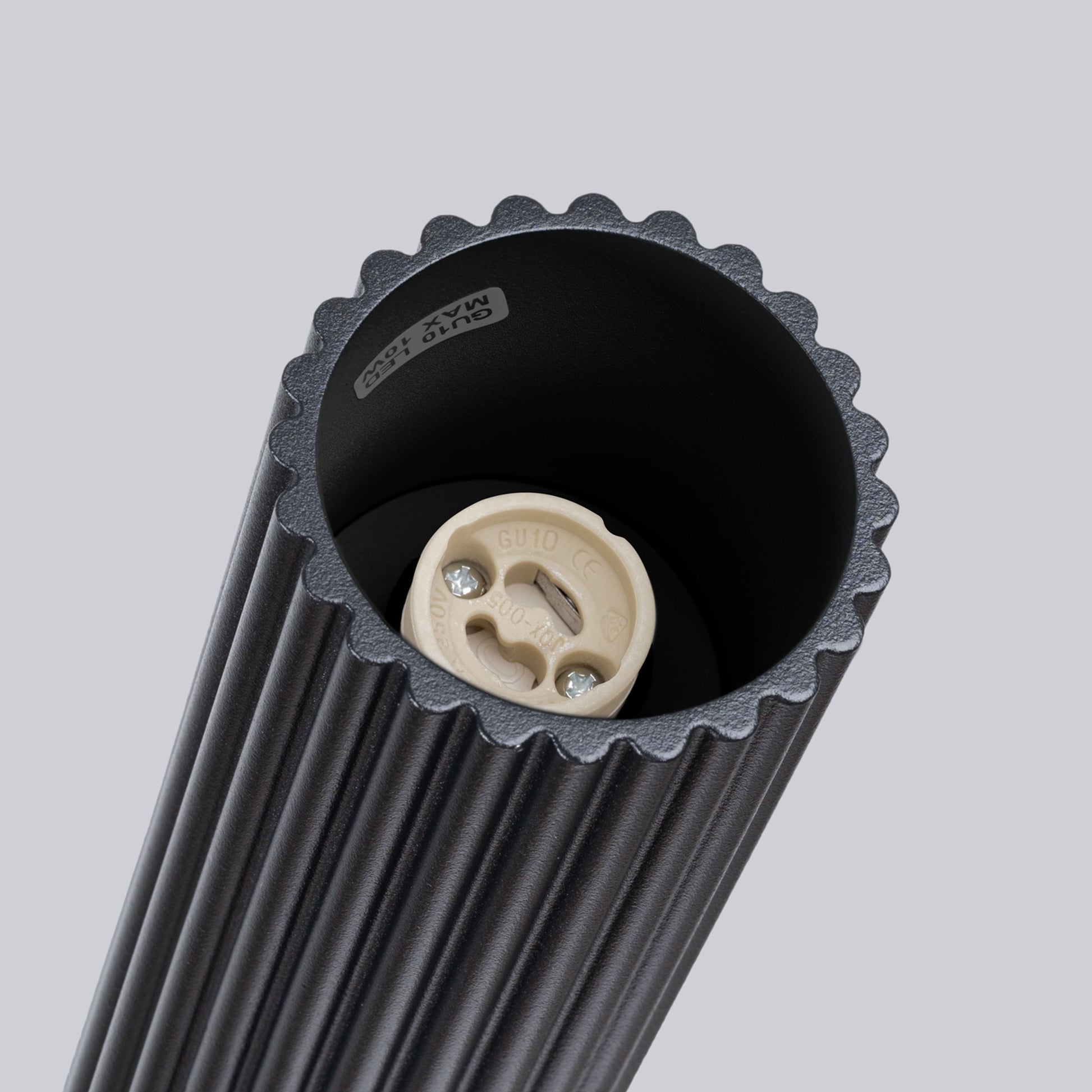 BONKAR Griestu lampa, 20 cm, melna - N1 Home