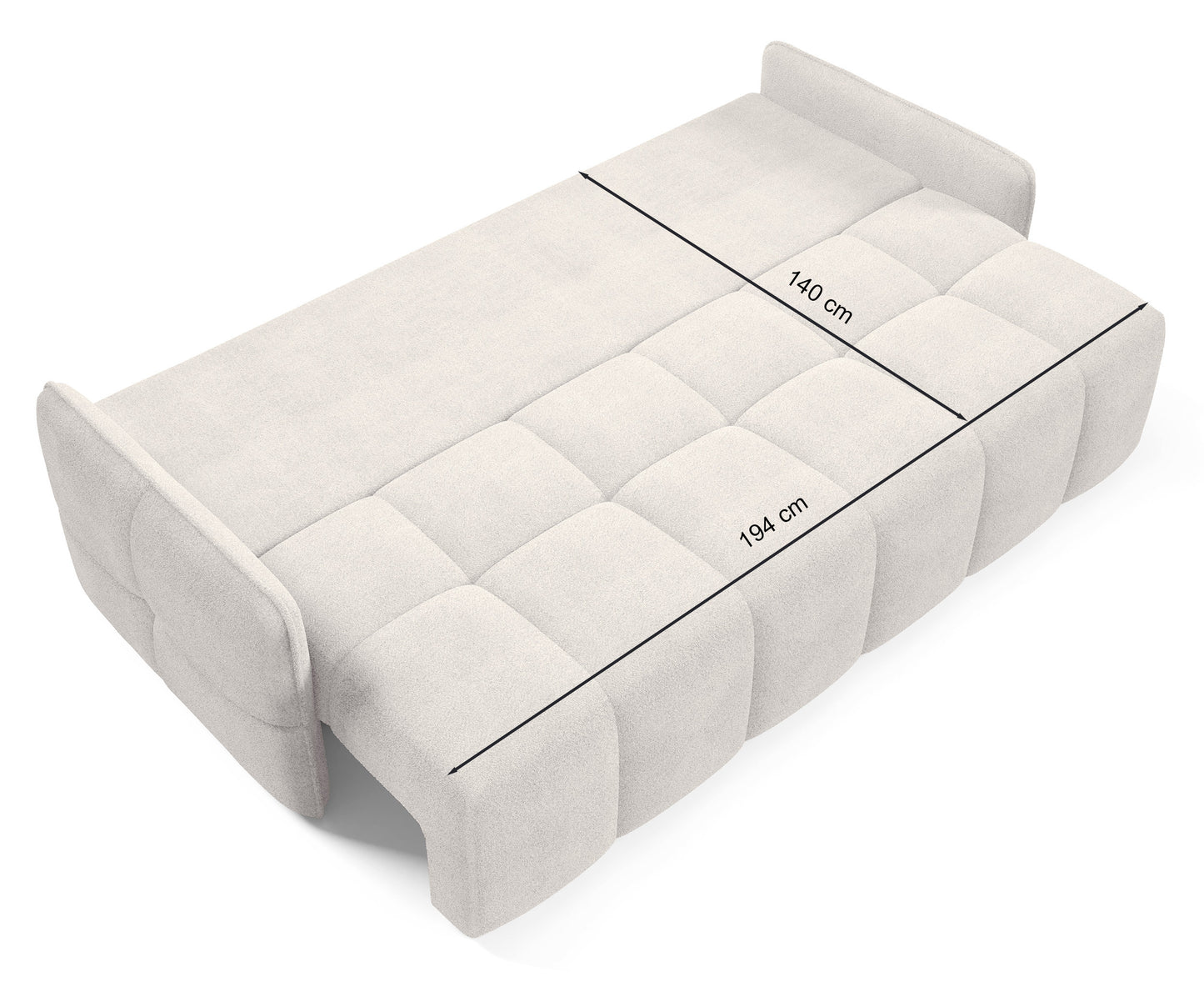 Dīvāns Bambo 212/90/95 cm Abriamo 4 - N1 Home