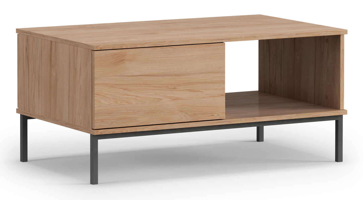 Kafijas galds Polka 47/100/60 cm hikorijs