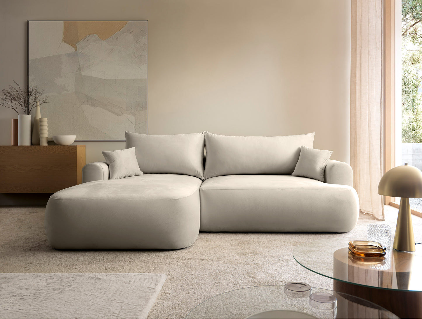 Dīvāns Ovors 260/93/165 cm Piano 02 - N1 Home