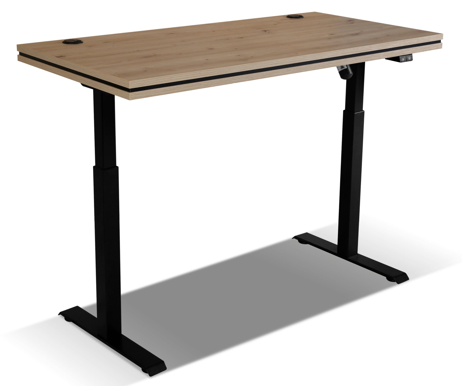 Biroja galds Stun 138/67/70-118 cm ozols - N1 Home