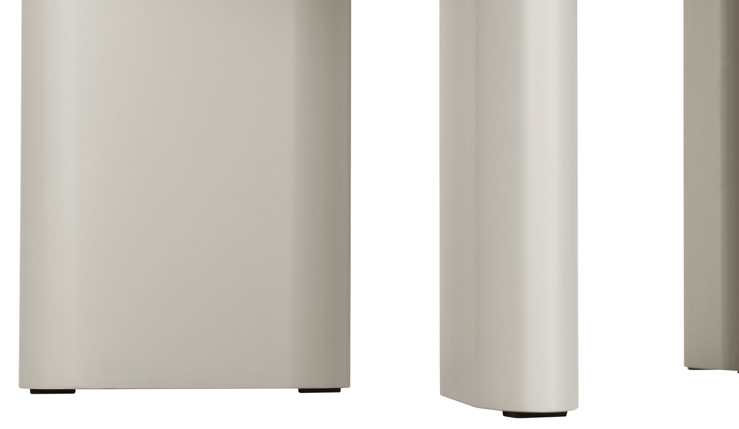 Galds Catis 200/90/75 cm matēts bēšs - N1 Home