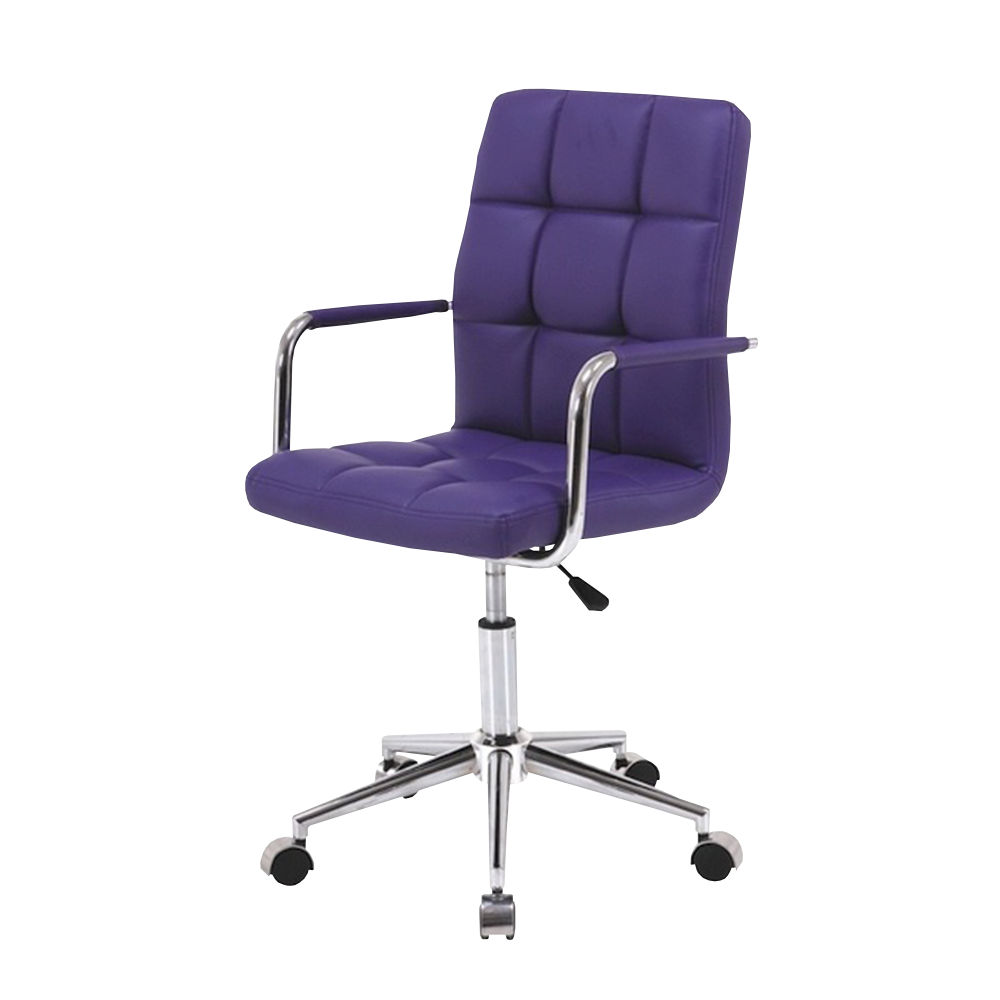 Krēsls Fils eko āda 87/51/40 cm violets - N1 Home