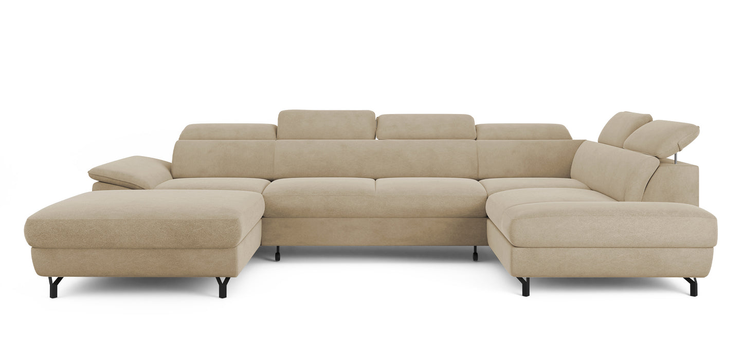 Dīvāns Lamigo U 80/333/203 cm Castel 15