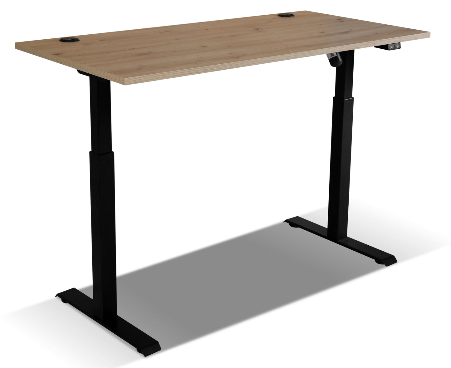 Biroja galds Stun  73-121/138/67 cm ozols - N1 Home