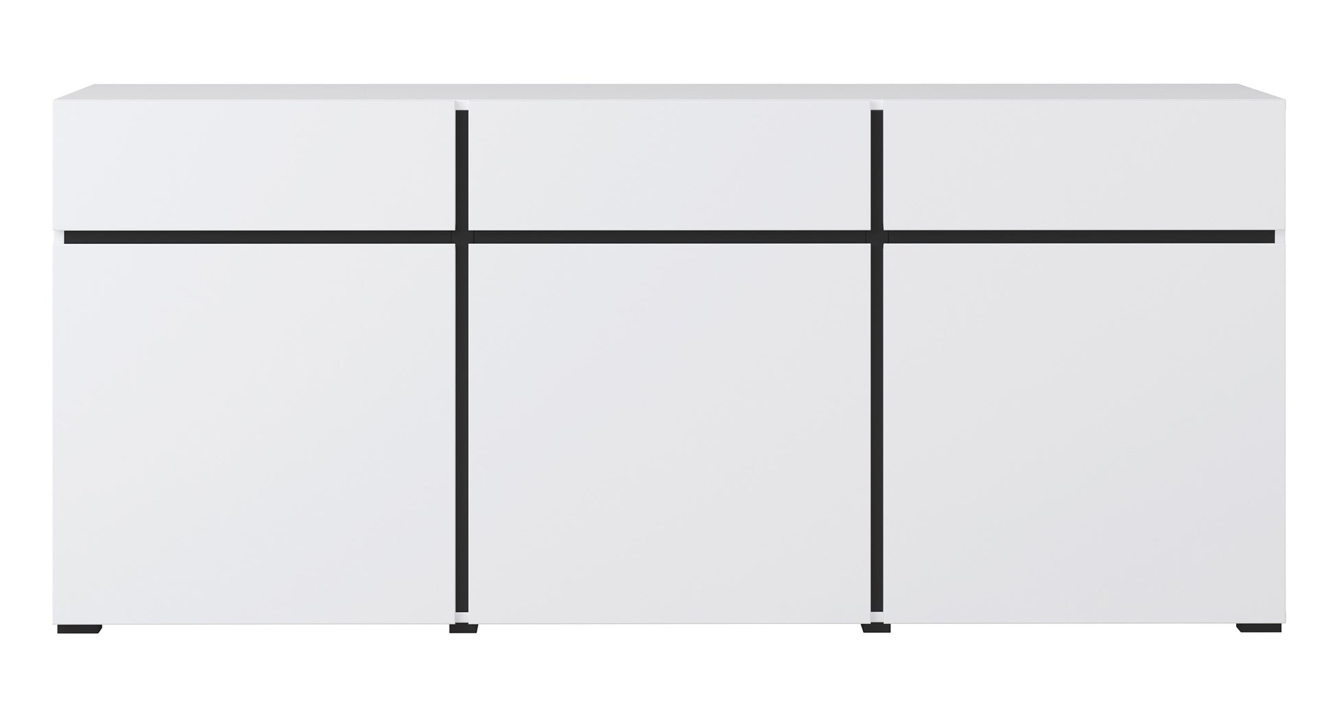 Kumode Kruzat 180/78/40 cm balts - N1 Home