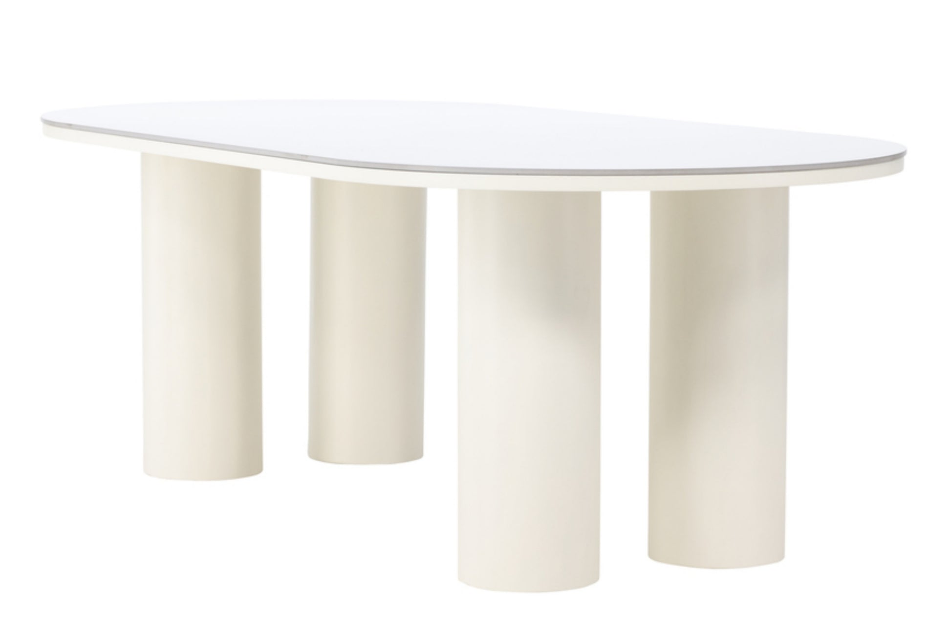 Galds Adula 74/220/110 cm balts - N1 Home