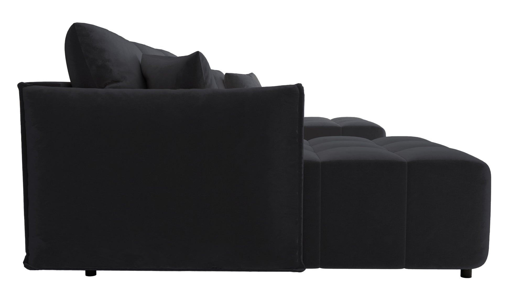 Dīvāns Belviu 349/85/175 cm Monolith 97 - N1 Home