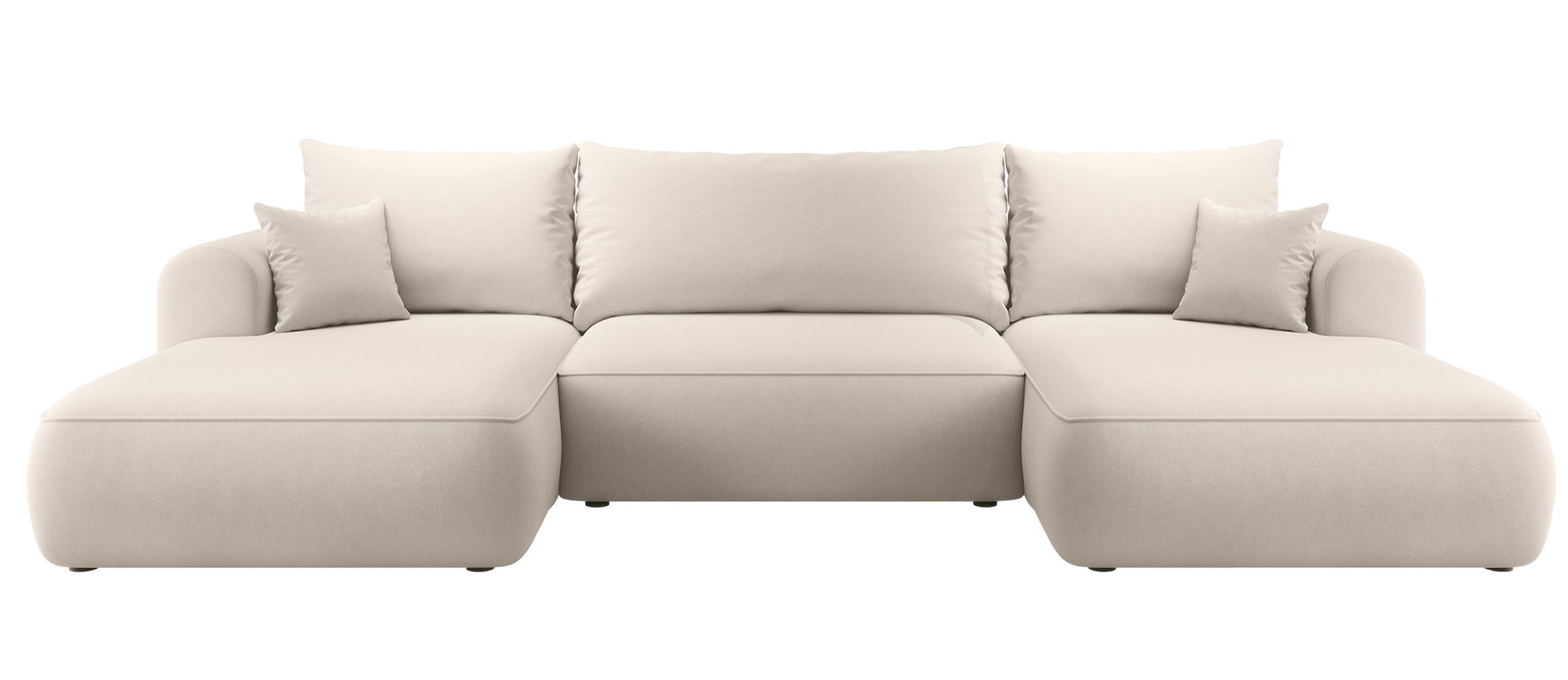 Dīvāns Ovors U 380/95/167 cm Castel 04 - N1 Home