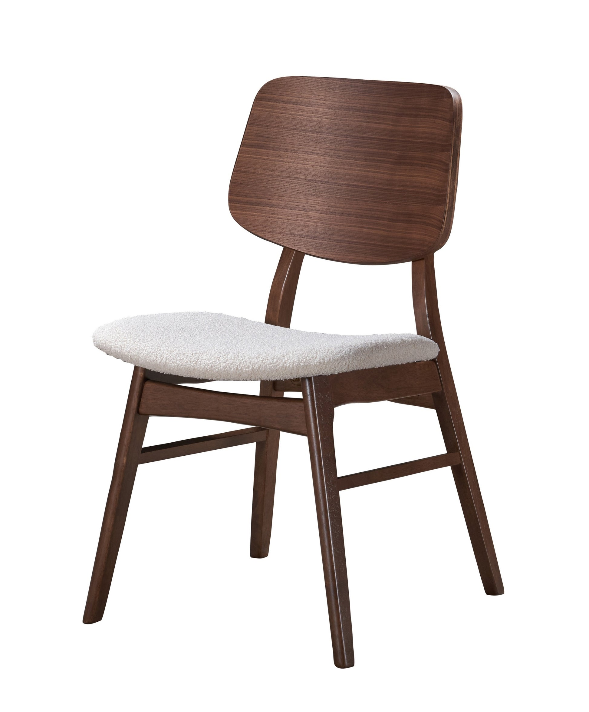 Krēsls Diata 81/47/53 cm rieksts/krēms - N1 Home