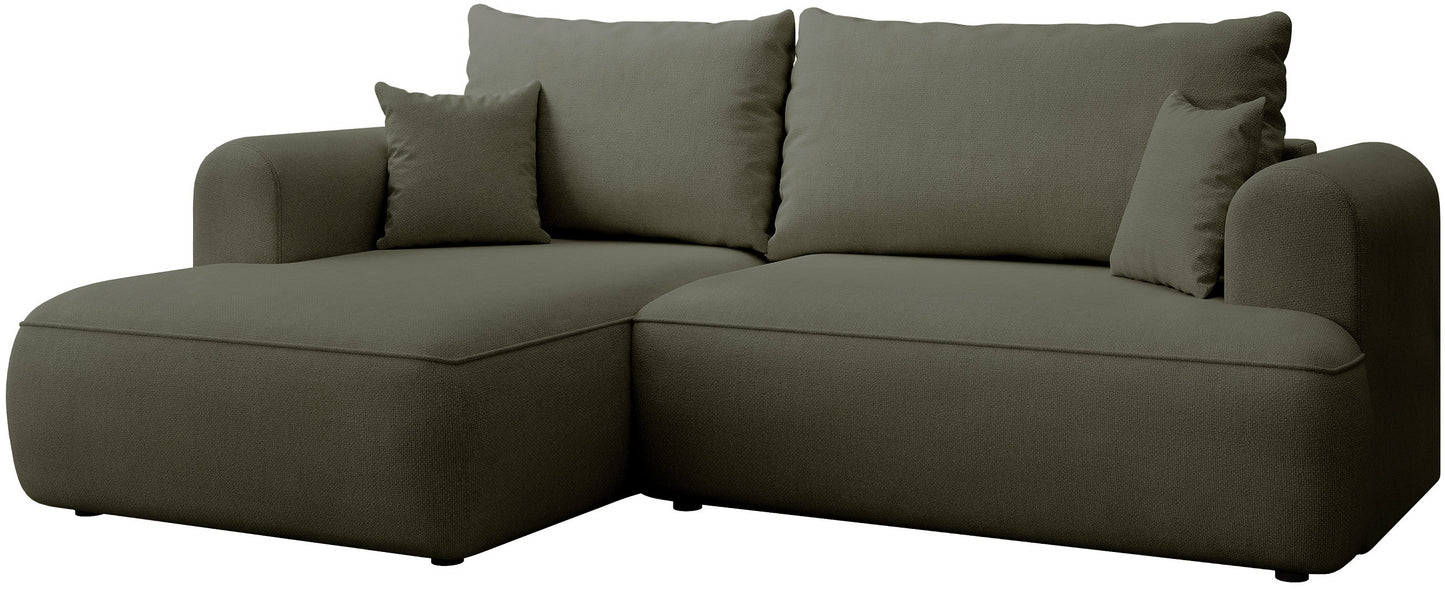 Dīvāns Ovors mini 239/93/156 cm Storm 34 - N1 Home