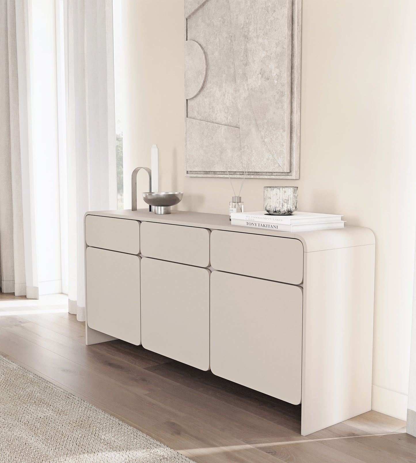 Kumode Leiela 72/156/39 cm kašmirs - N1 Home