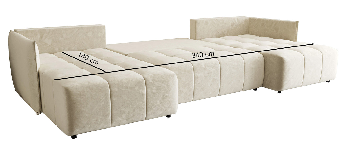 Dīvāns Belviu 349/85/175 cm Monolith 77 - N1 Home